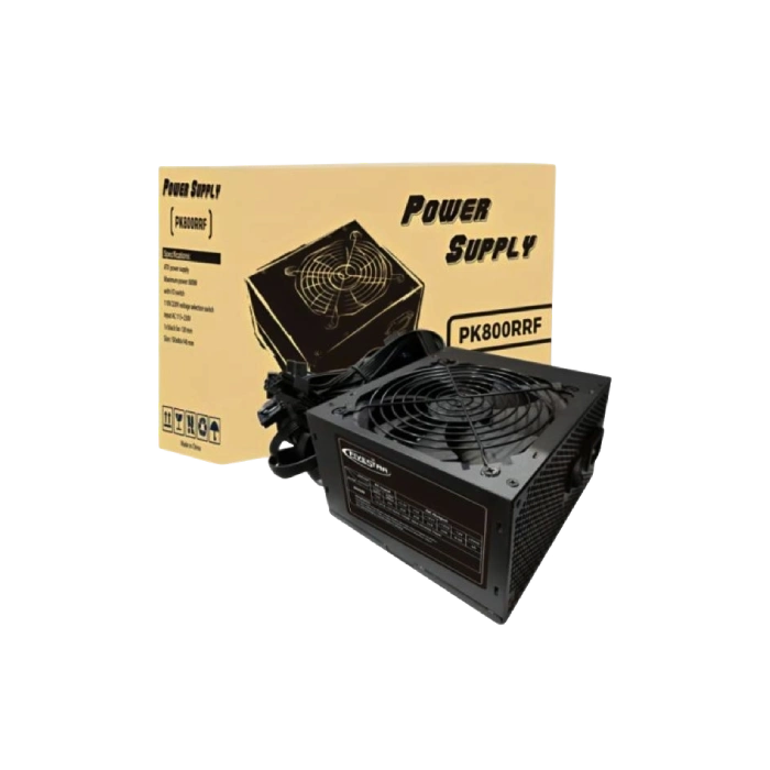 FUENTE DE PODER FIVESTAR PK800RRF001C 800W ATX POWER PS2 ABANICO 12CM CABLE 1.2M-2