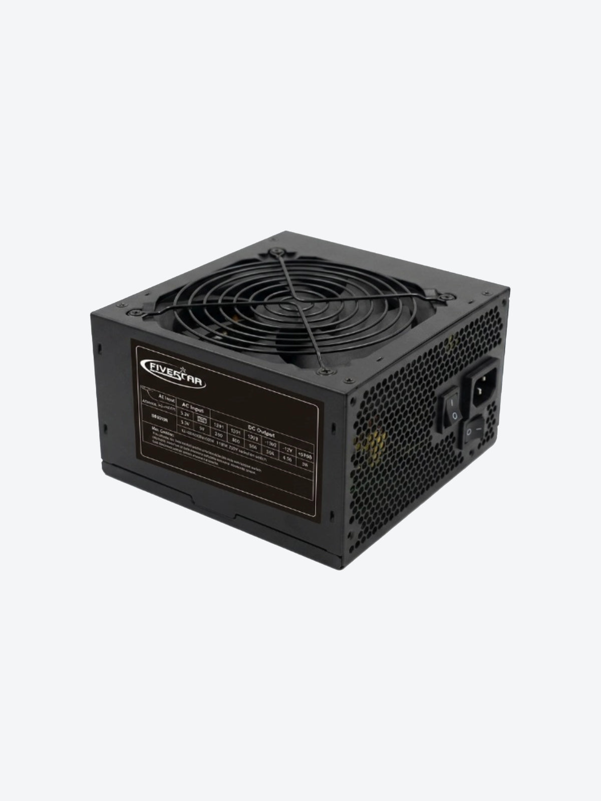 FUENTE DE PODER FIVESTAR PK800RRF001C 800W ATX POWER PS2 ABANICO 12CM CABLE 1.2M-2
