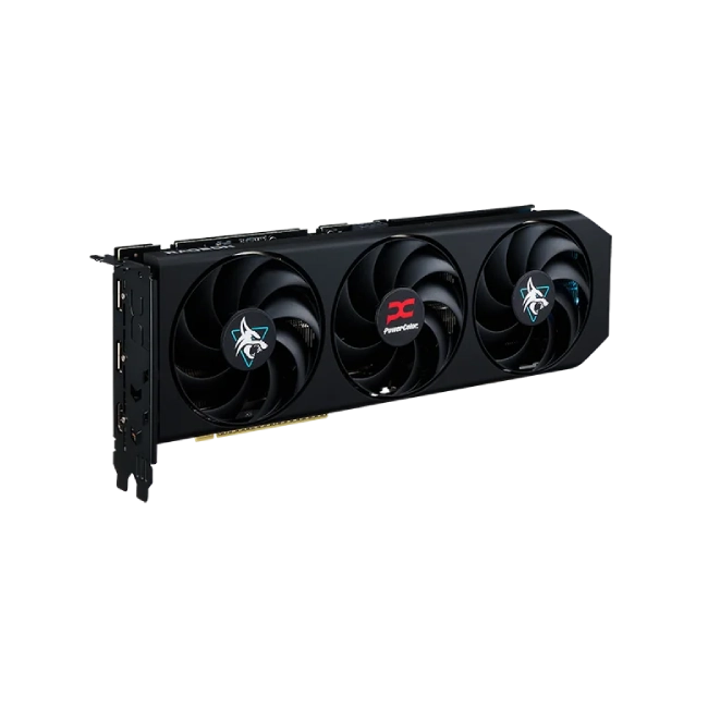 TARJETA DE VIDEO POWERCOLOR HELLHOUND AMD RADEON RX 9060 XT 8GB GDDR6 2740MHZ RX9060XT 8G-L/OC-7