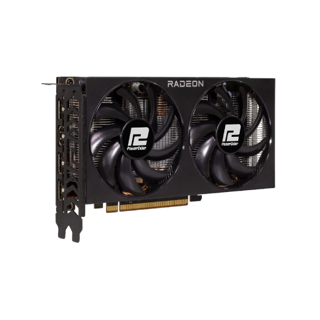 TARJETA DE VIDEO POWERCOLOR FIGHTER AMD RADEON RX 7600 8GB GDDR6 2250 MHZ RX 7600 8G-F/V2-2
