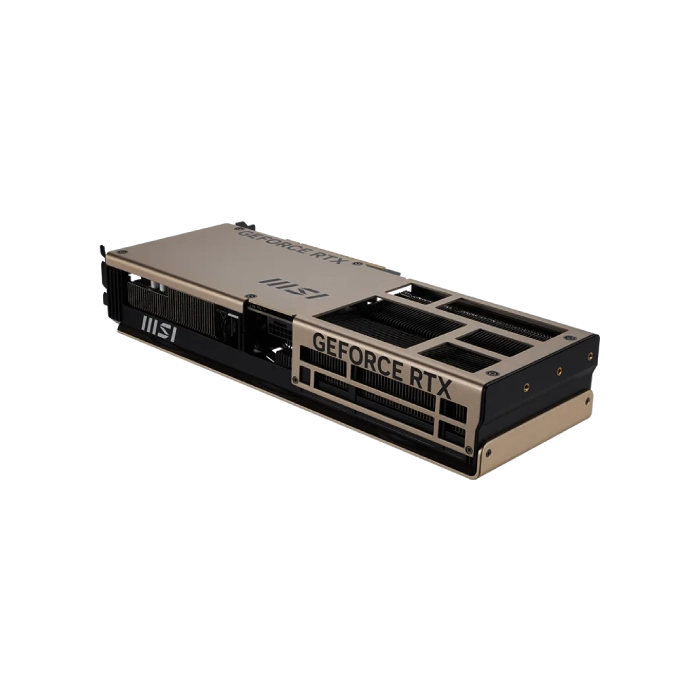 TARJETA DE VIDEO MSI GEFORCE RTX 5080 16G INSPIRE 3X OC GDDR7 2655 MHZ 912-V531-203 DORADO-8