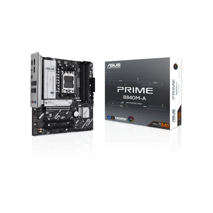 TARJETA MADRE ASUS PRIME B840M-A AM5 MICRO ATX DDR5 90MB1J10-M0EAY0-4