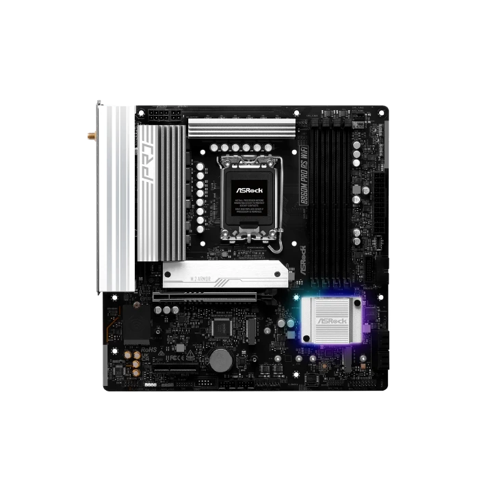 TARJETA MADRE ASROCK B860M PRO RS WIFI LGA1851 MICRO ATX DDR5