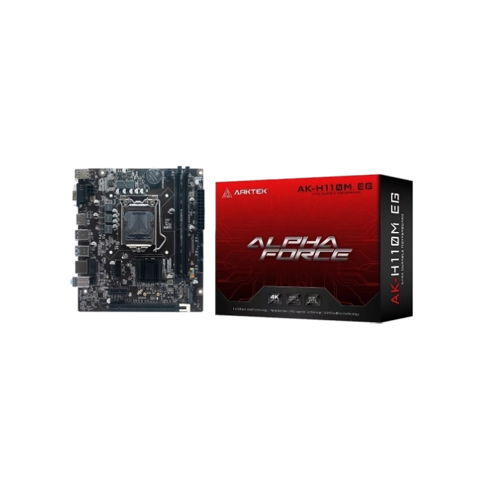 TARJETA MADRE ARKTEK AK-H110M EG VS LGA1151 MICRO ATX DDR4-2