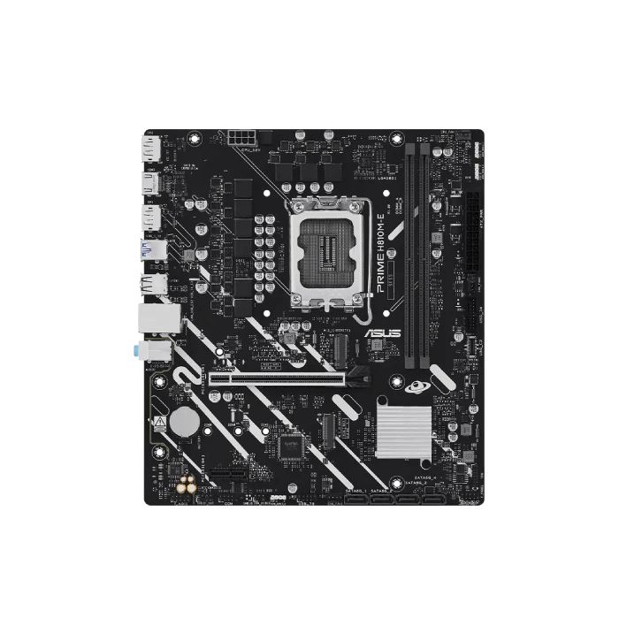 TARJETA MADRE ASUS PRIME H810M-E LGA1851 MICRO ATX DDR5 90MB1N20-M0EAY0 NEGRO/BLANCO