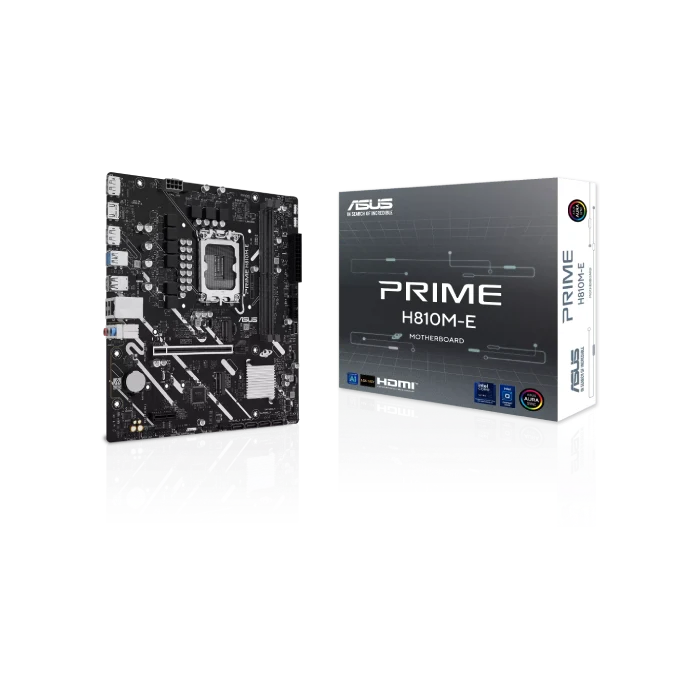 TARJETA MADRE ASUS PRIME H810M-E LGA1851 MICRO ATX DDR5 90MB1N20-M0EAY0 NEGRO/BLANCO-2