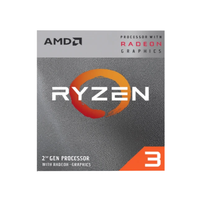 AMD Ryzen 3 3200G - 3.6 GHz - 4 núcleos - 4 hilos - 4 MB caché - Socket AM4 - Caja