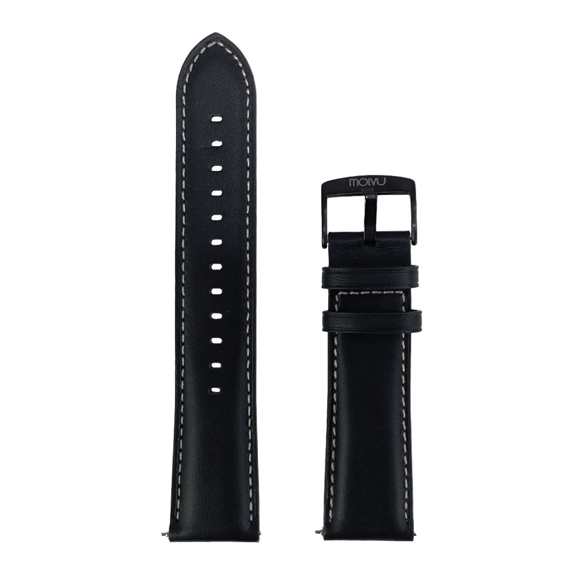 Pulsera T7 y T8 cuero negro