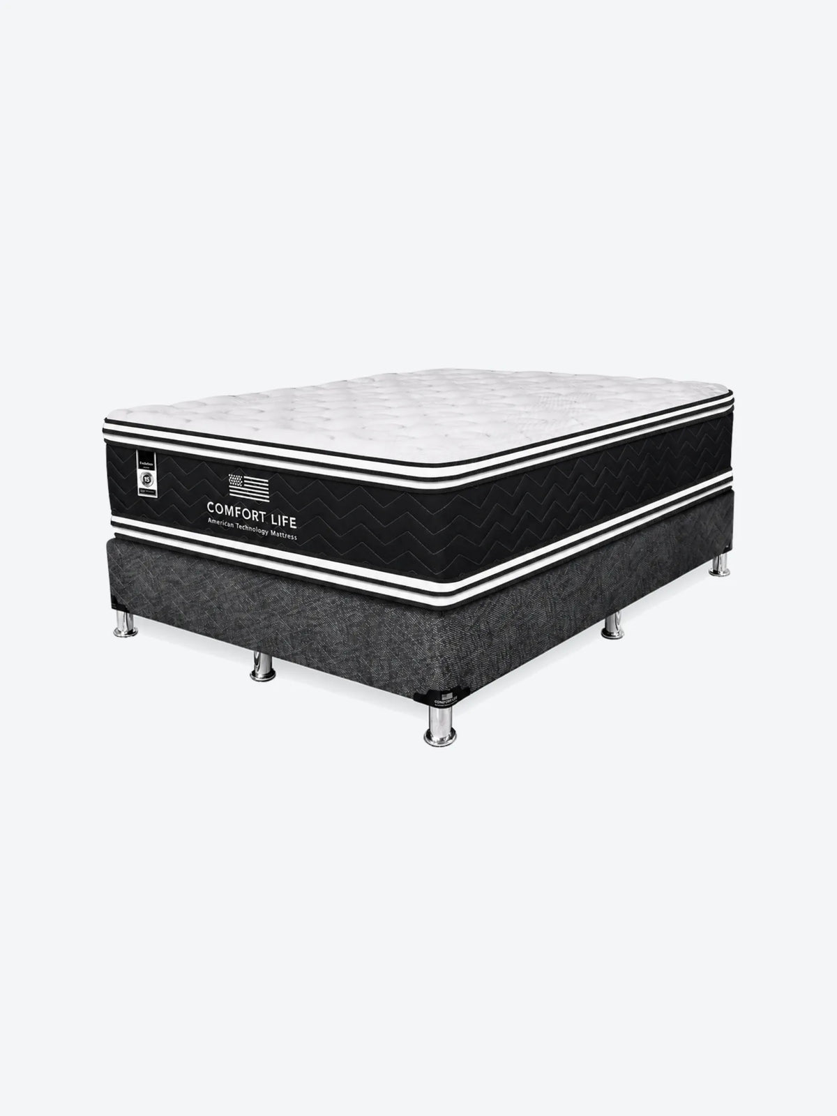 CAMA EVOLUTION COMFORT QUEEN SIZE SET