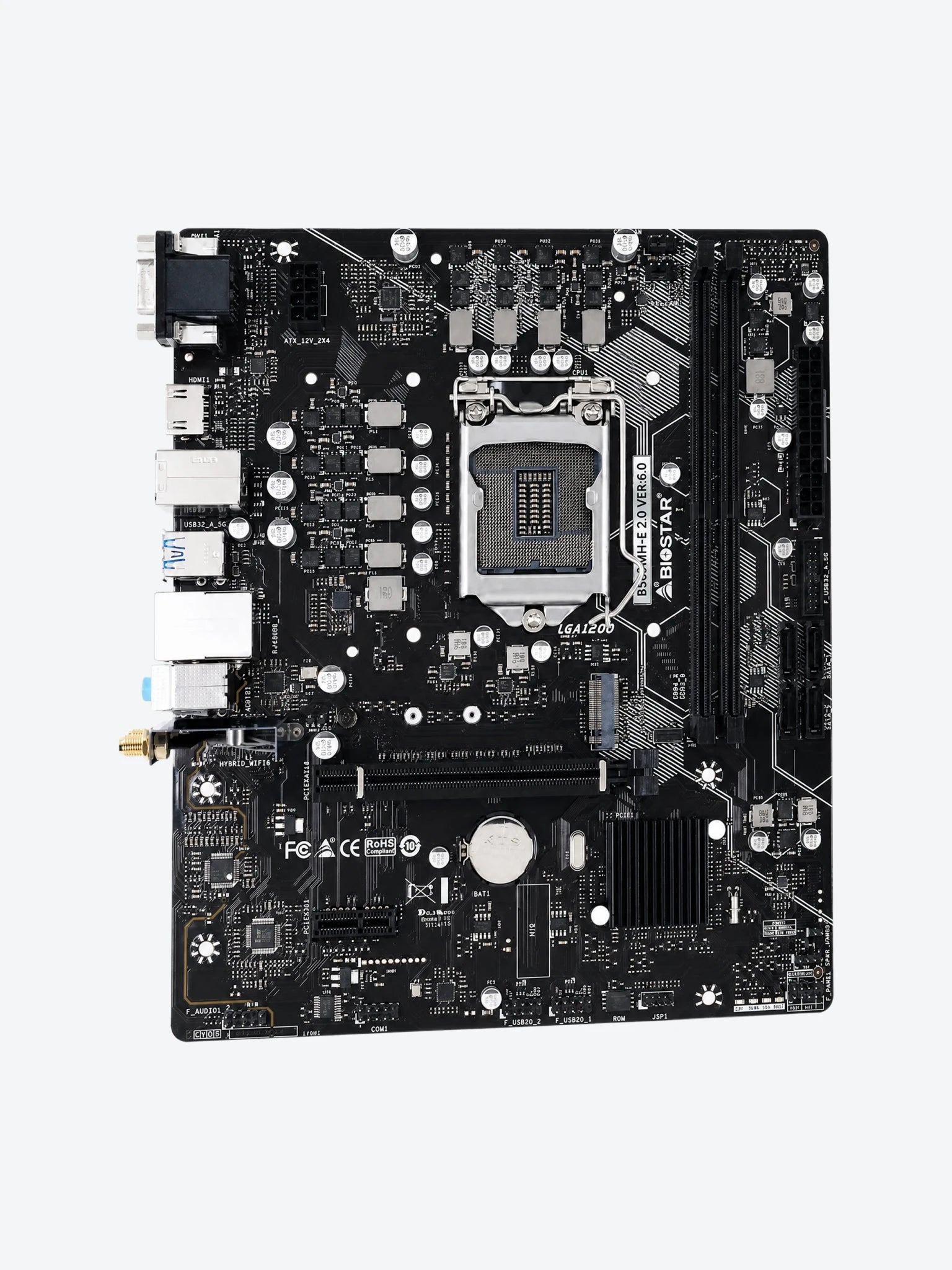 Tarjeta Madre Biostar B560MH-E 2.0 Intel