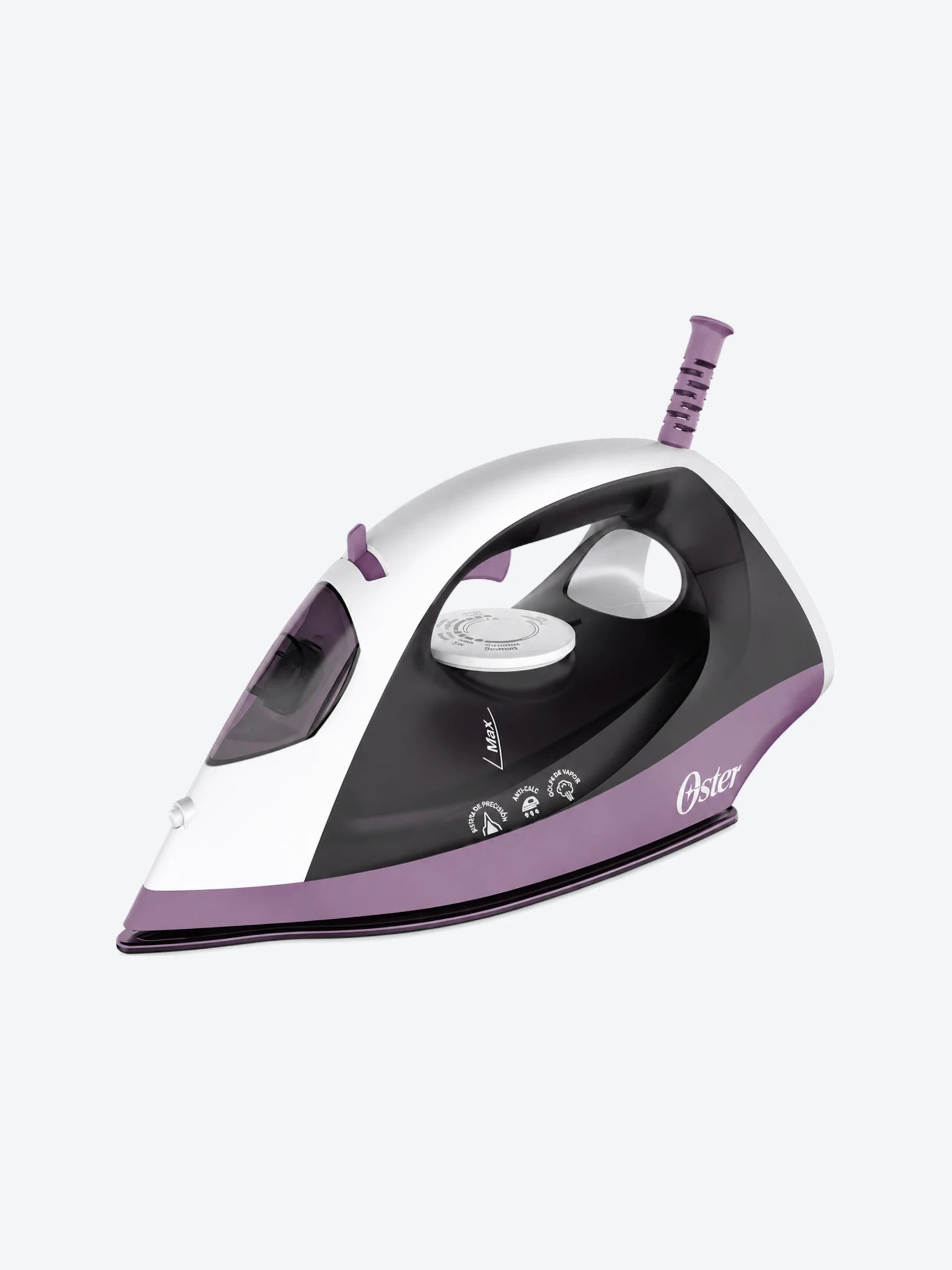 Oster Plancha Anti-Calcificacin, Roco Fino, Suela Anti-Adherente - Violeta-1