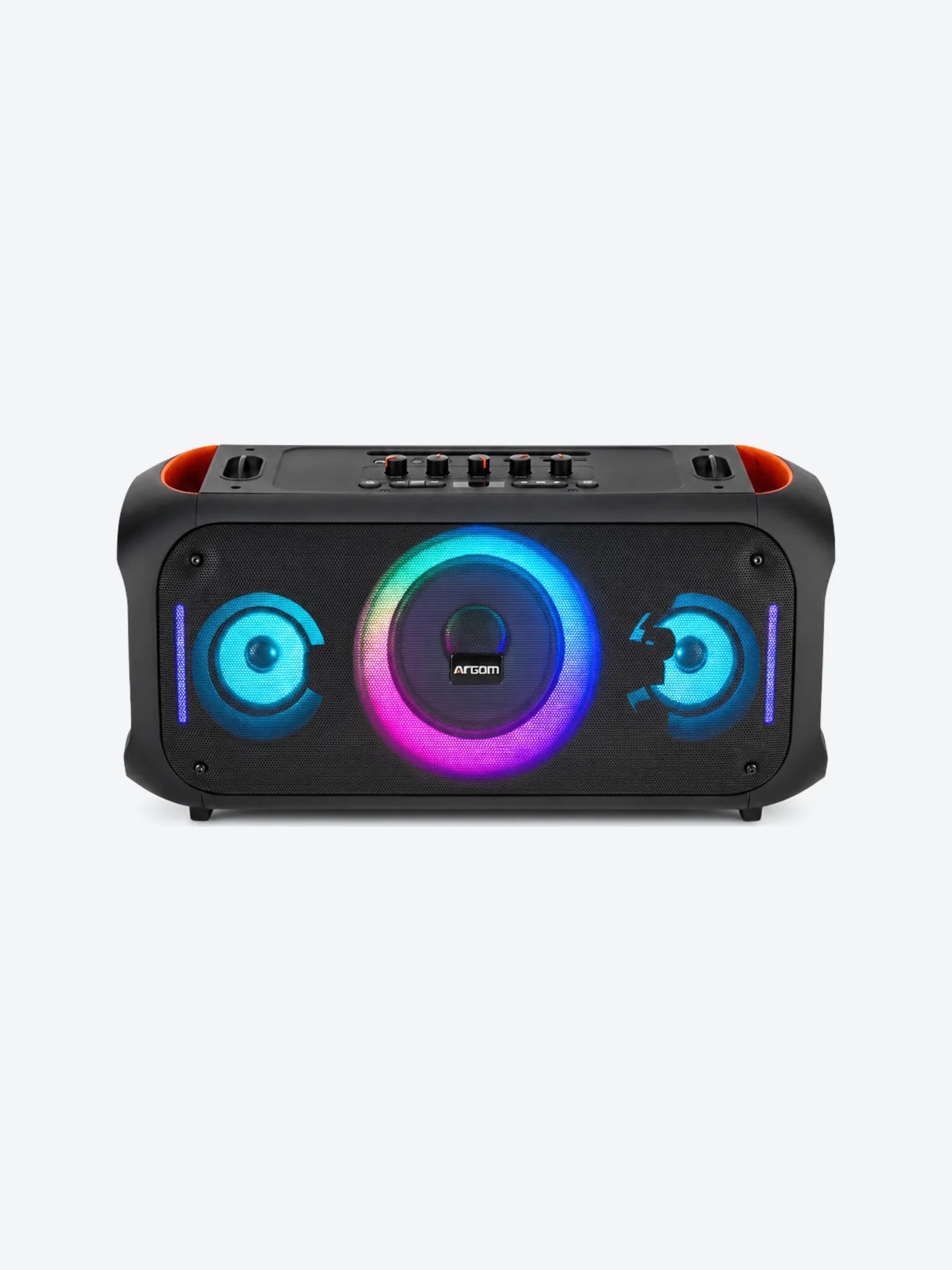ARGOM RAVE 75 - ALTAVOZ BT CON LUCES LED 80W RMS COLOR NEGRO-1