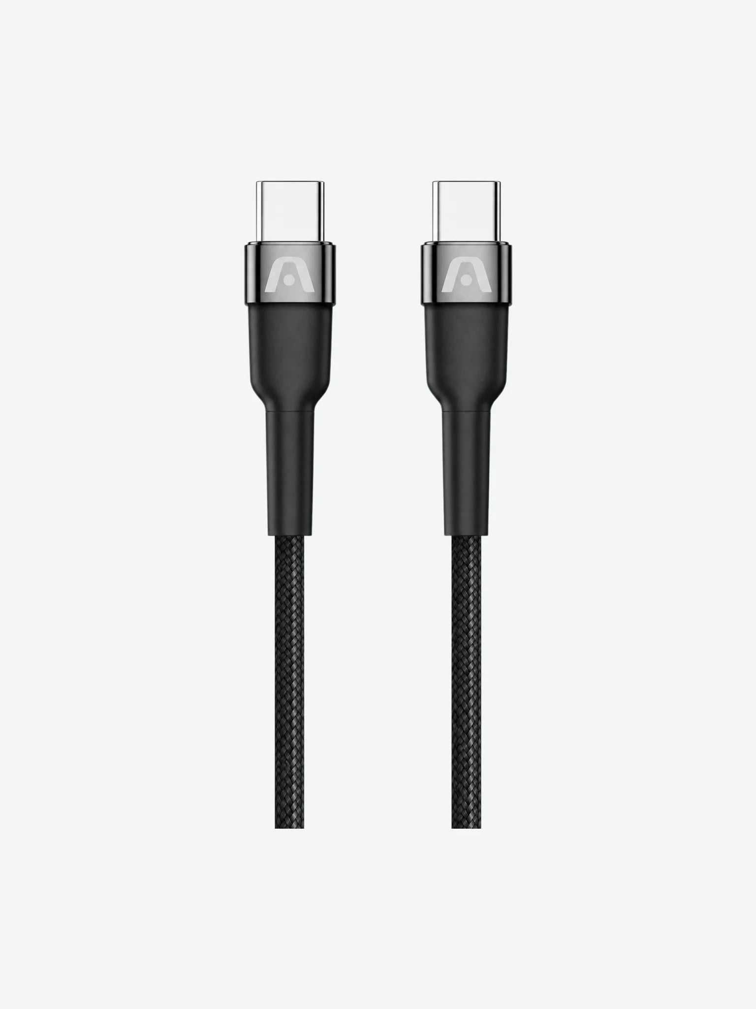 Cable Argom ARG-CB-0047BK Tipo C a Tipo C Carga Rapida 65W Duraform Trenzado 1.8mts