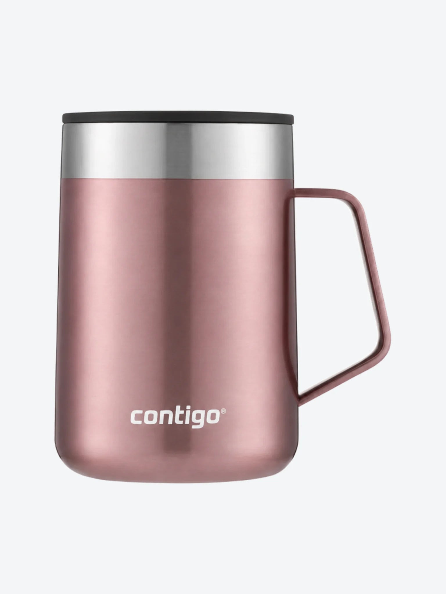 Contigo Taza Trmica Streeterville de Acero Inoxidable con Asa, Pine Berry - 14 oz-1