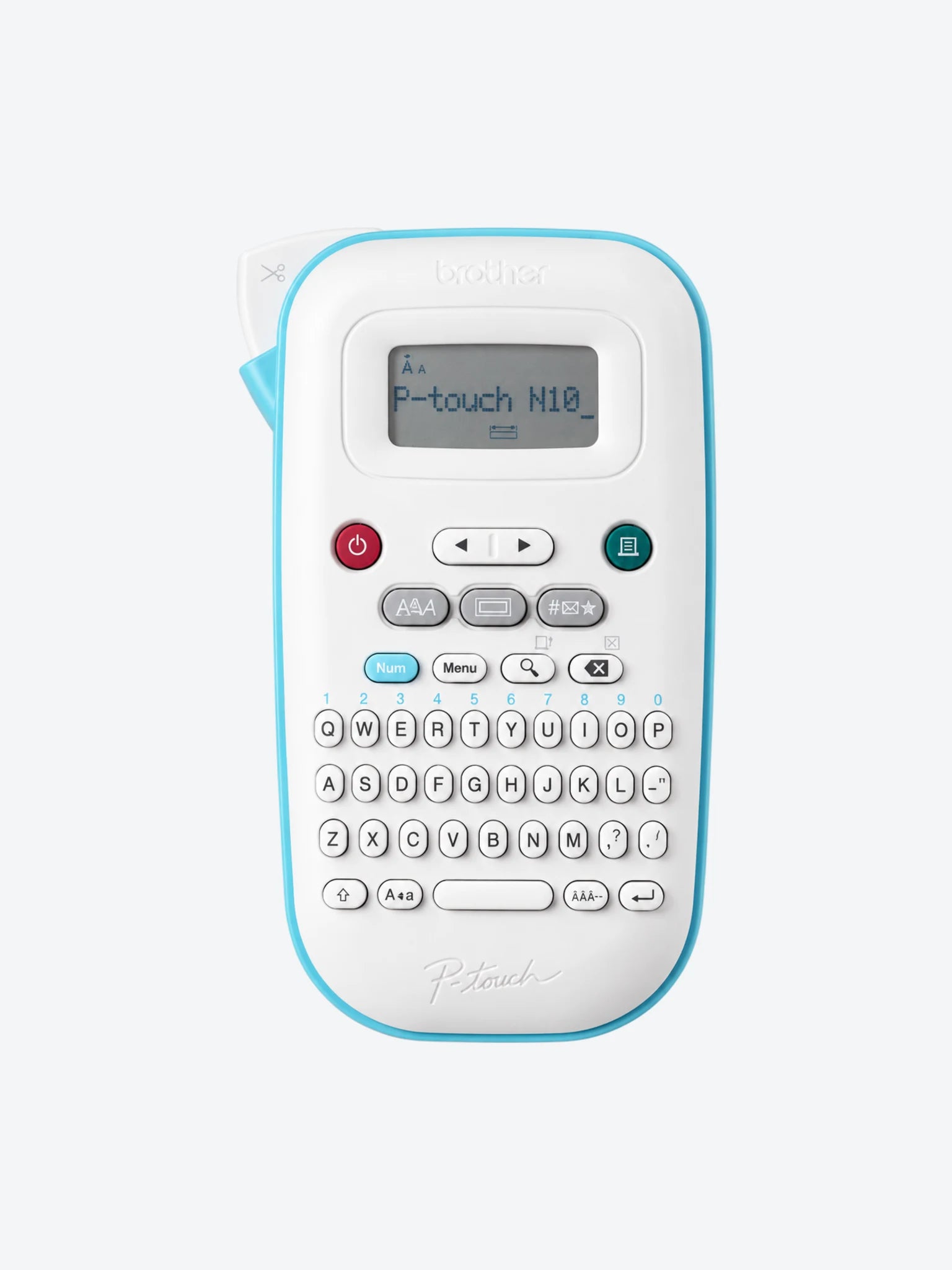 IMPRESORA DE ETIQUETA BROTHER PTN10 PORTÁTIL COMPATIBLE CON P-TOUCH BTAG 12MM Y CON TECLADO QWERTY