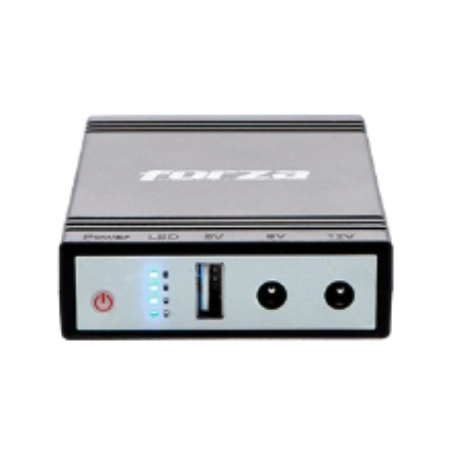 Cargador Portatil Forza DC-140USB UPS DC 24W Salidas de 5/9/12VDC-2