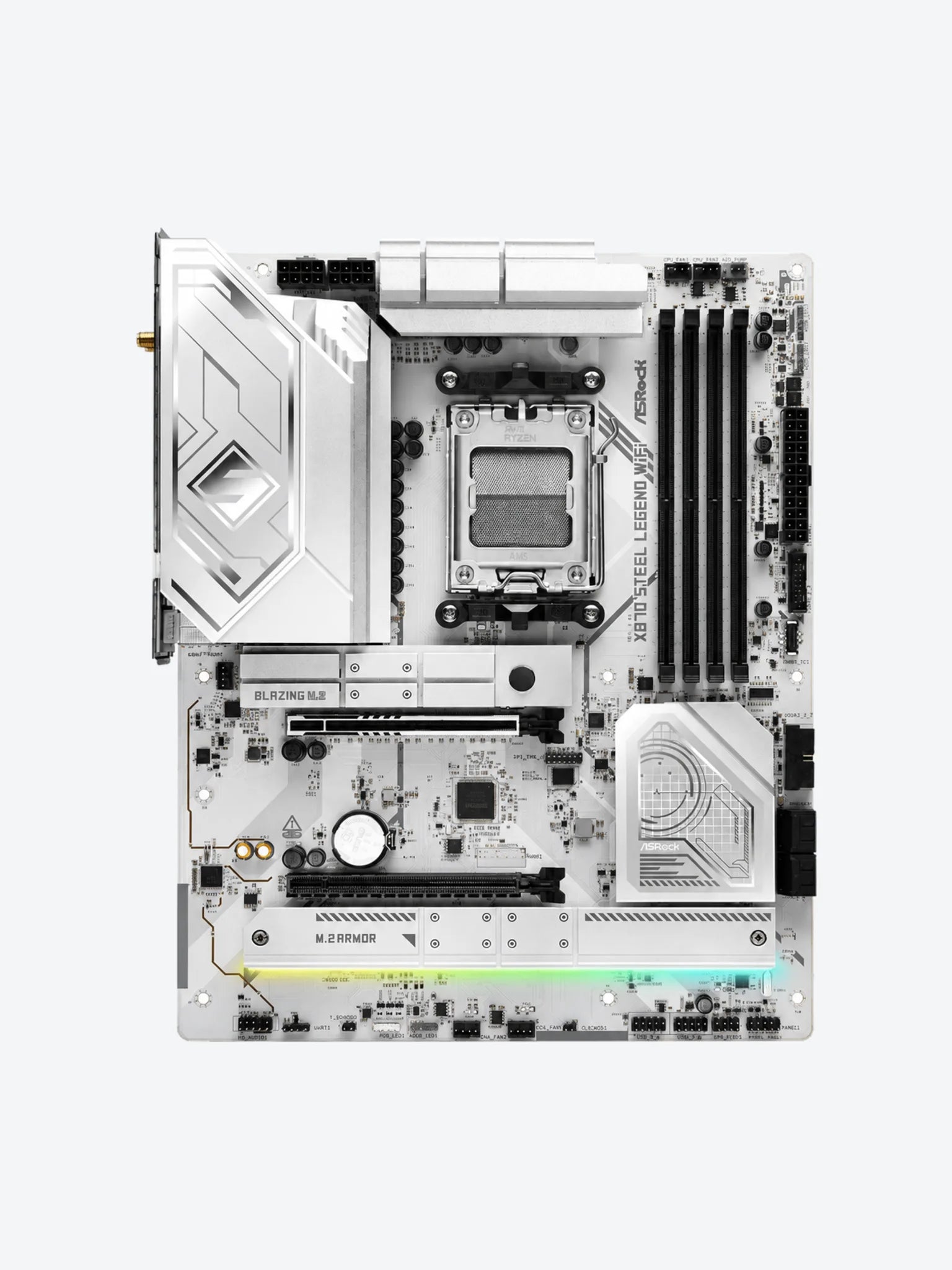 TARJETA MADRE ASROCK X870 STEEL LEGEND WIFI AM5 ATX DDR5
