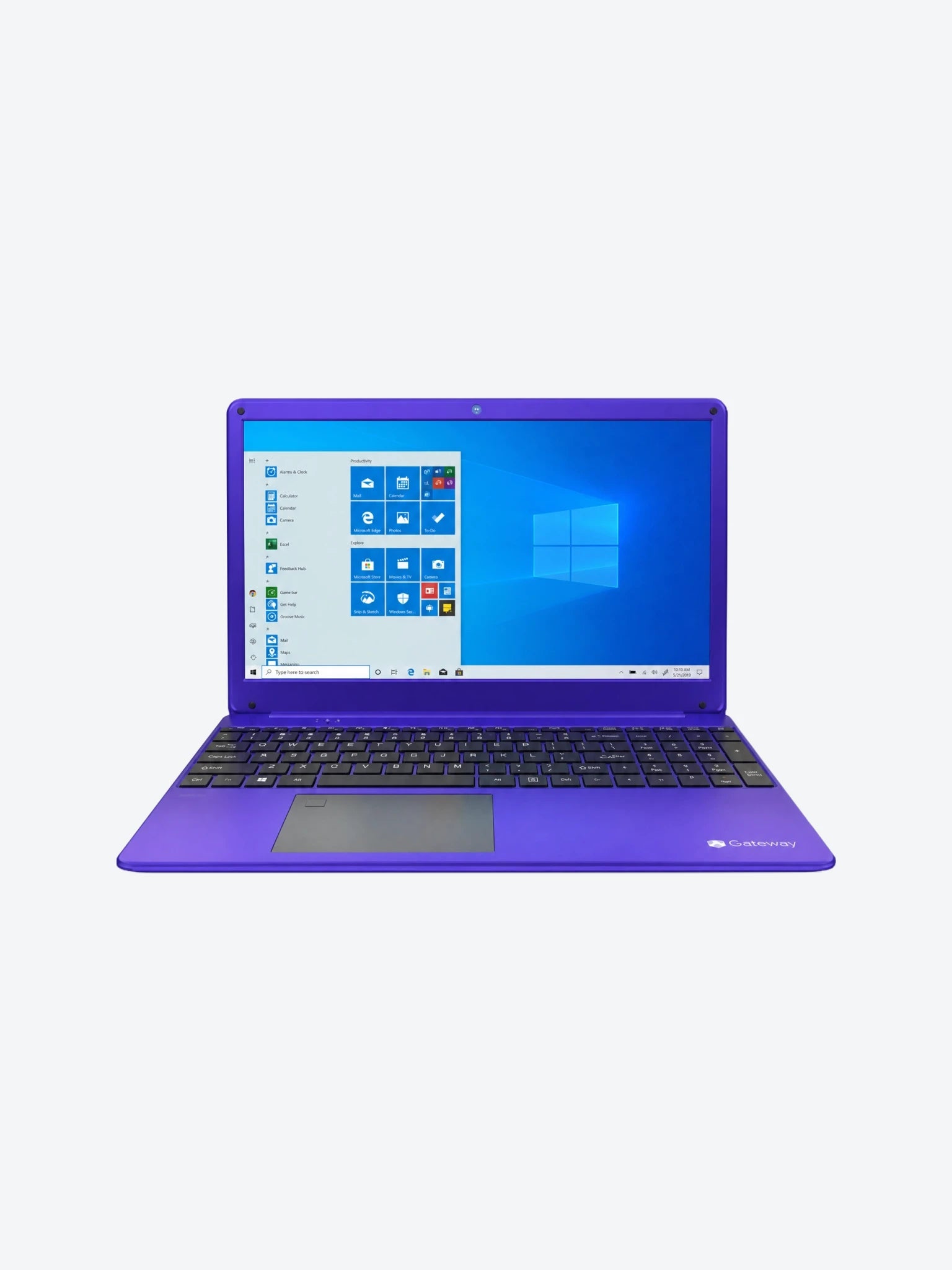 Laptop Gateway GWTN156 AMD Ryzen 5 3450U 256GB SSD 8GB RAM 15.6" 1920x1080 WIN10 Color Morado-1