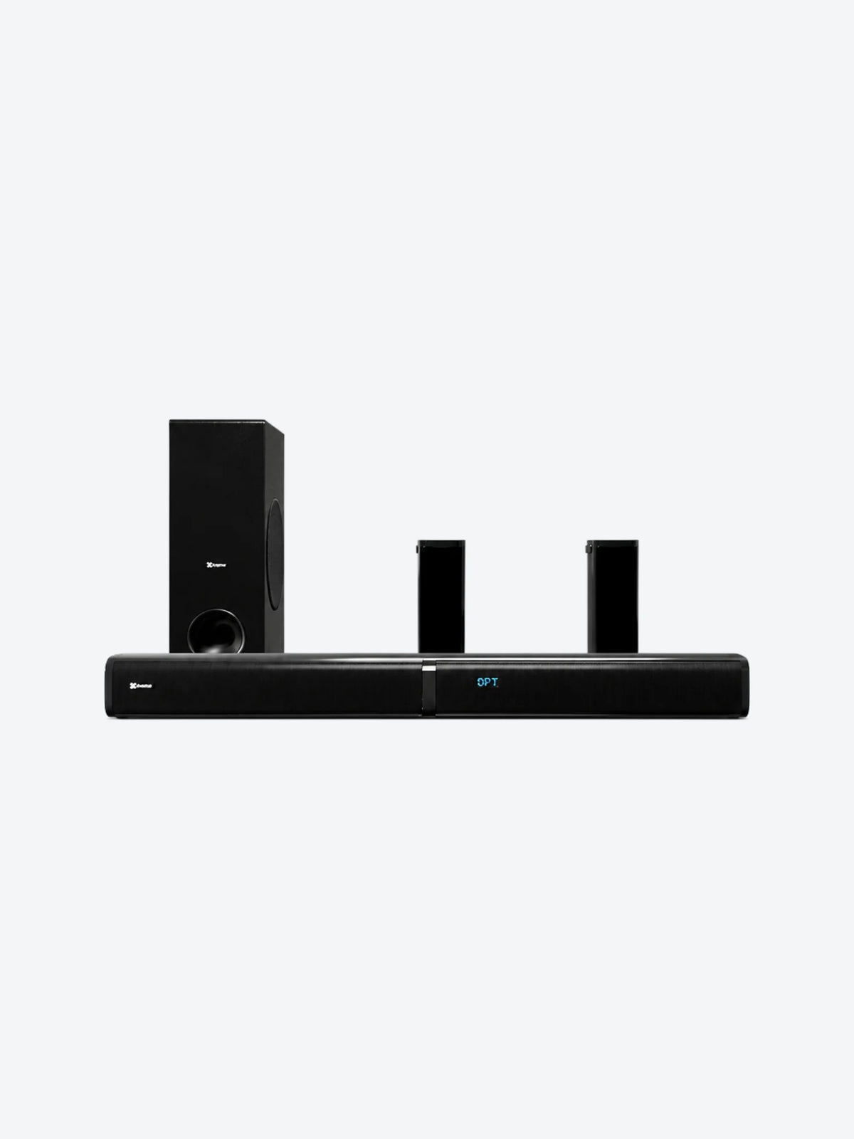 Klip Xtreme - Sound bar - Black - 5.1ch Wireless Subwoofer