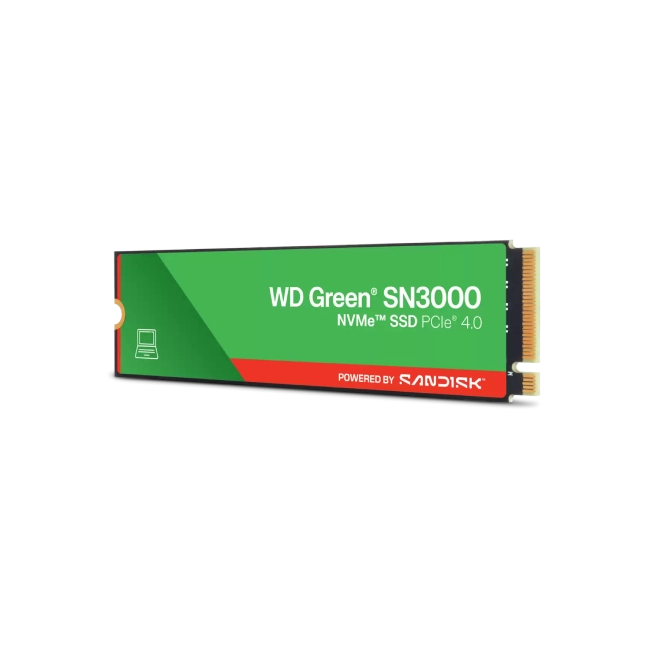 Western Digital WD Green SN3000 - Internal hard drive - 2 TB - M.2 2280 - Solid state drive-2