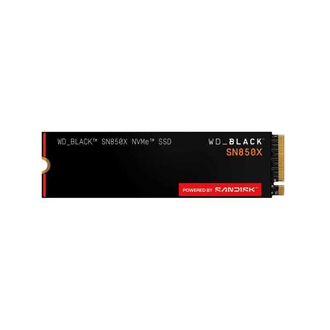 WD_BLACK SN850X NVMe SSD WDS400T2X0E - SSD - 4 TB - interno - M.2 2280 - PCIe 4.0 x4 (NVMe)