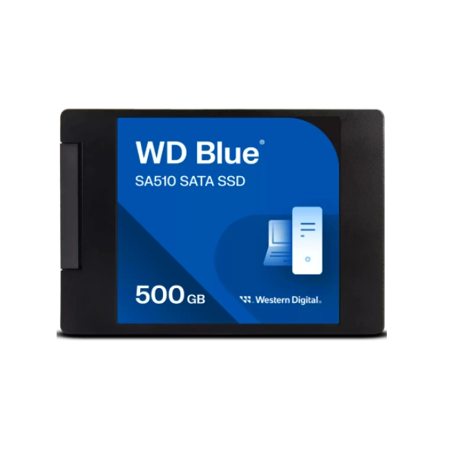 WD Blue SA510 WDS500G3B0A - SSD - 500 GB - interno - 2.5" - SATA 6Gb/s - azul-2