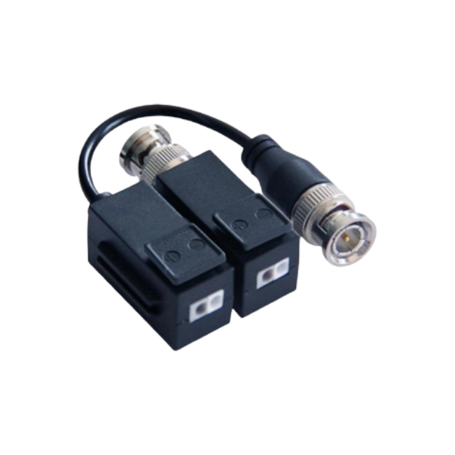 Cable Balun Trasmissor De Señal Hikvision 1/2/3/4/5/8Mp, Hd-Tvi/Ahd/Cvi/Cvbs Audio Over Coxialds-1H18S/E