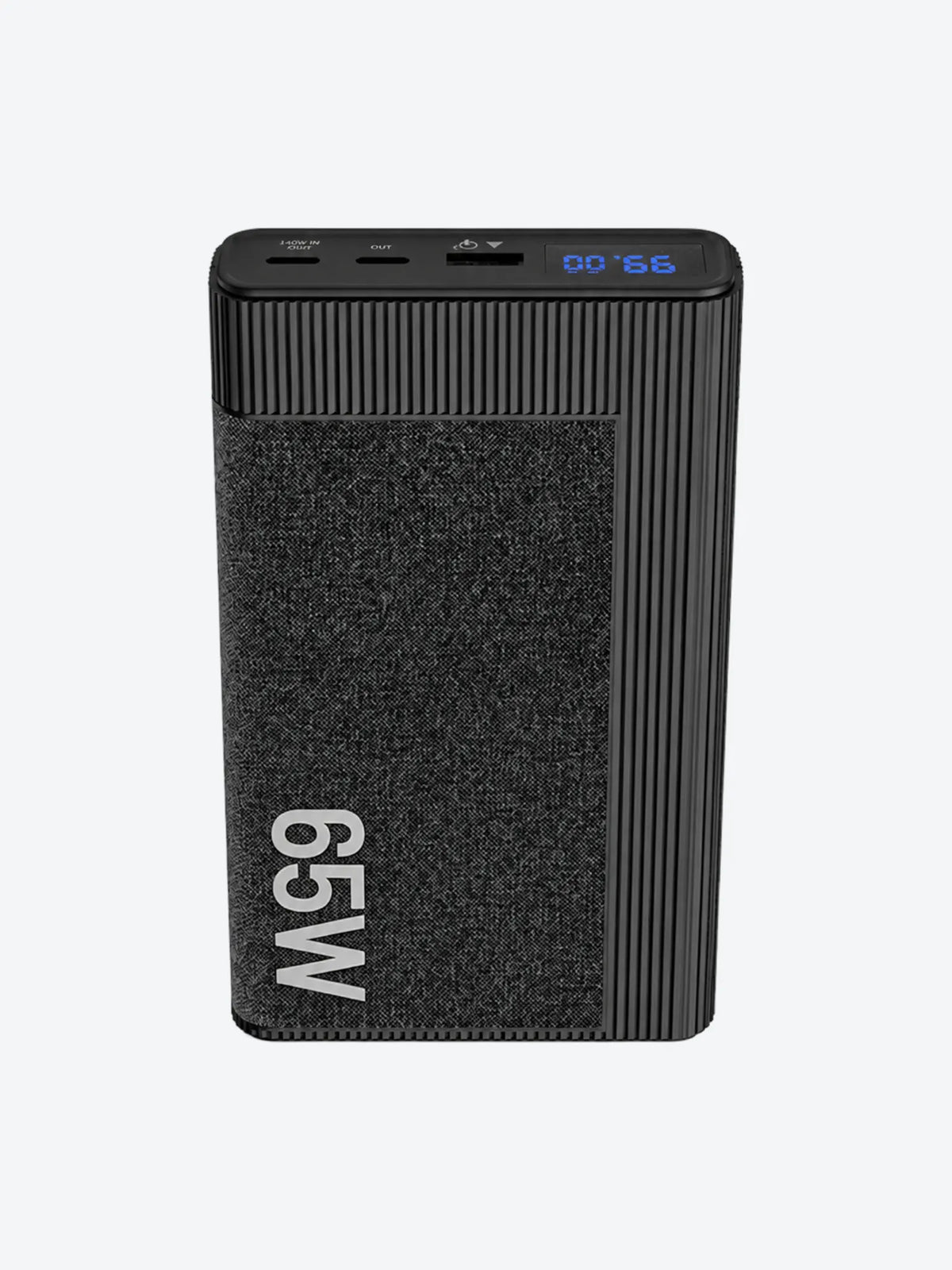 Klip Xtreme - Power bank - 65 Watt - 24 pin USB-C - 4 pin USB Type A / 24 pin USB-C - Lithium polymer - Para Universal