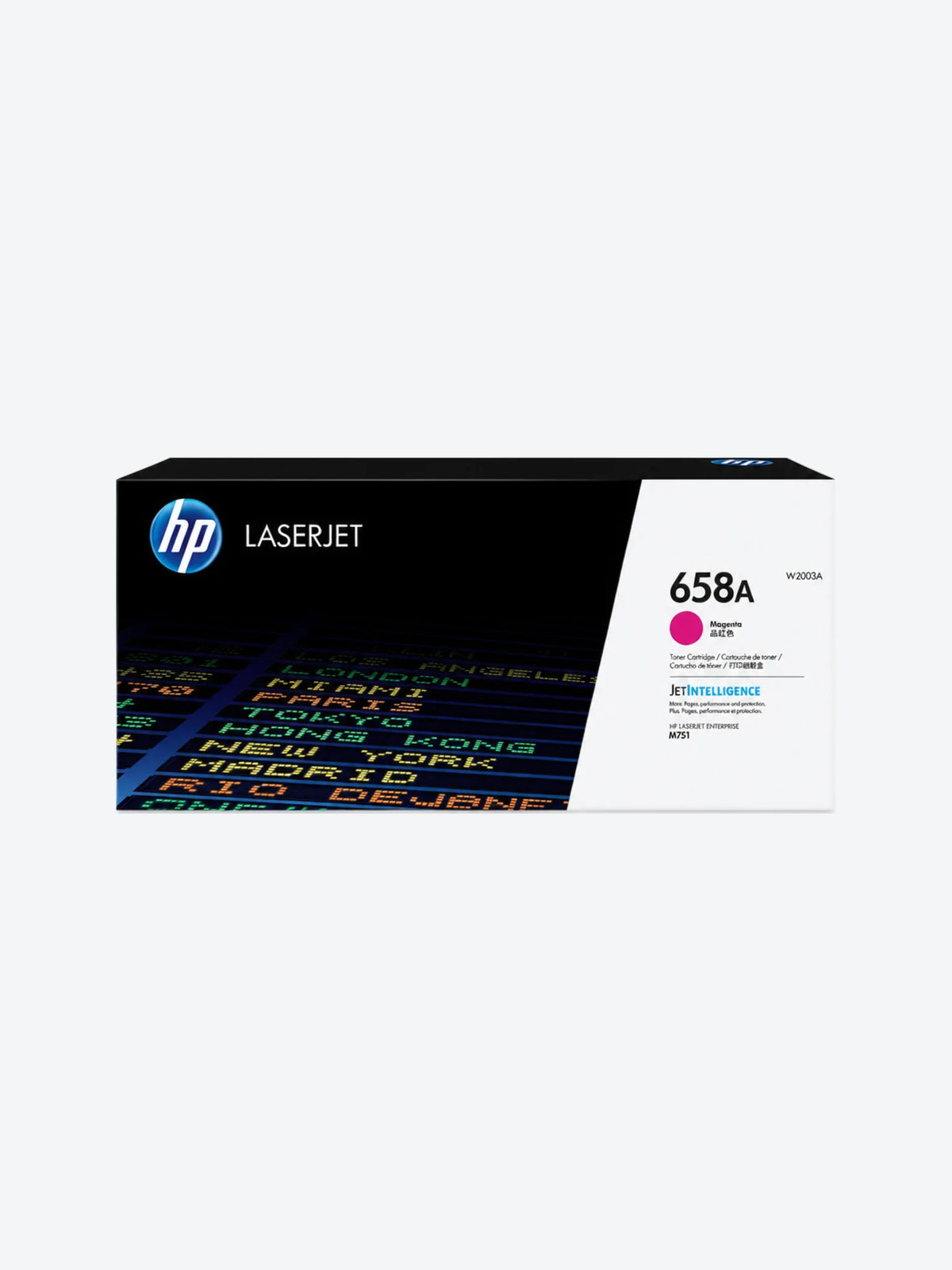 HP 658A - Magenta - original - LaserJet - cartucho de tóner (W2003A) - para Color LaserJet Enterprise M751dn, M751n