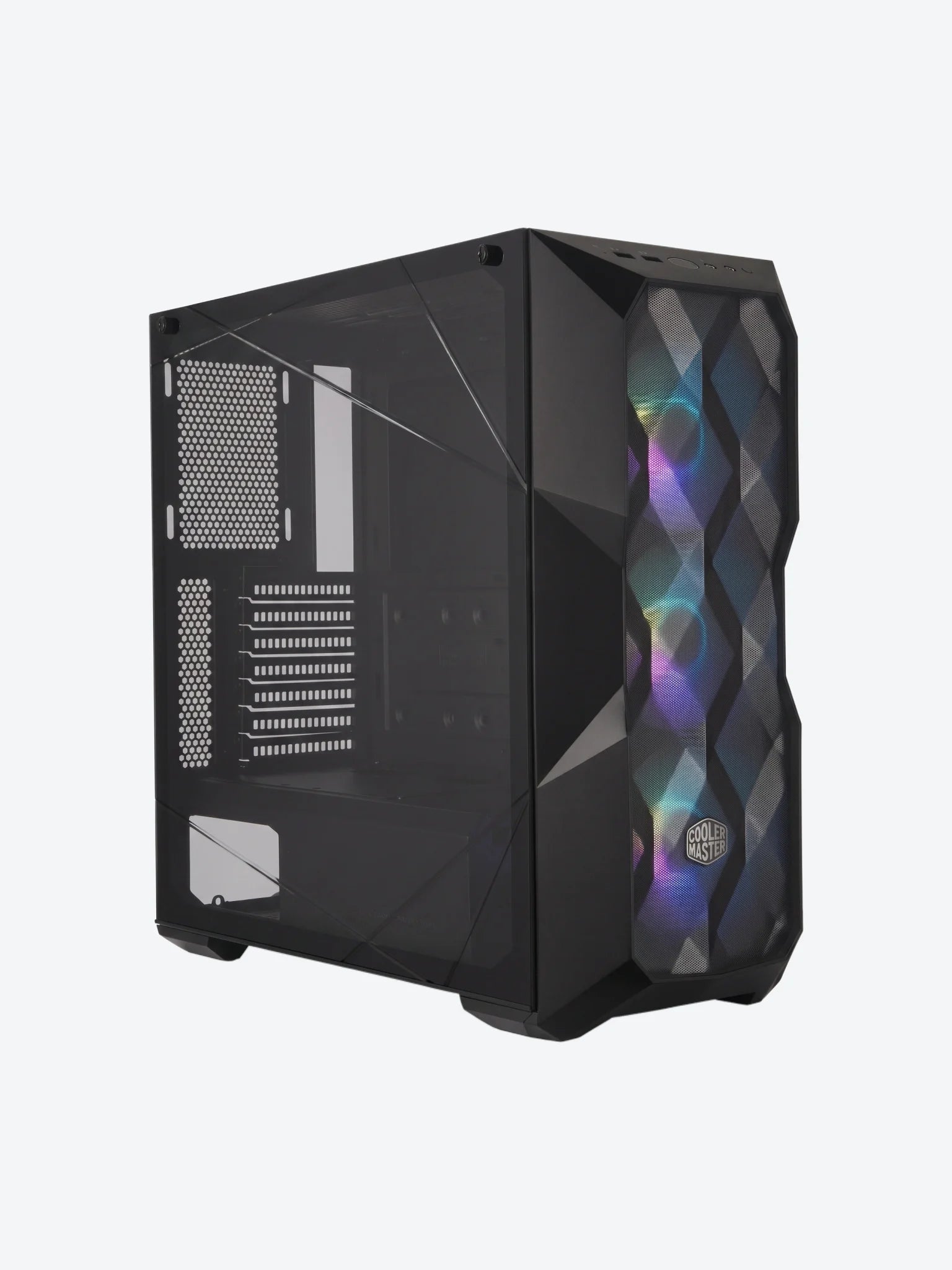 Case Cooler Master TD500 Mesh MCB-D500D-KGNN-S01 ARGB Vidrio Templado Color Negro