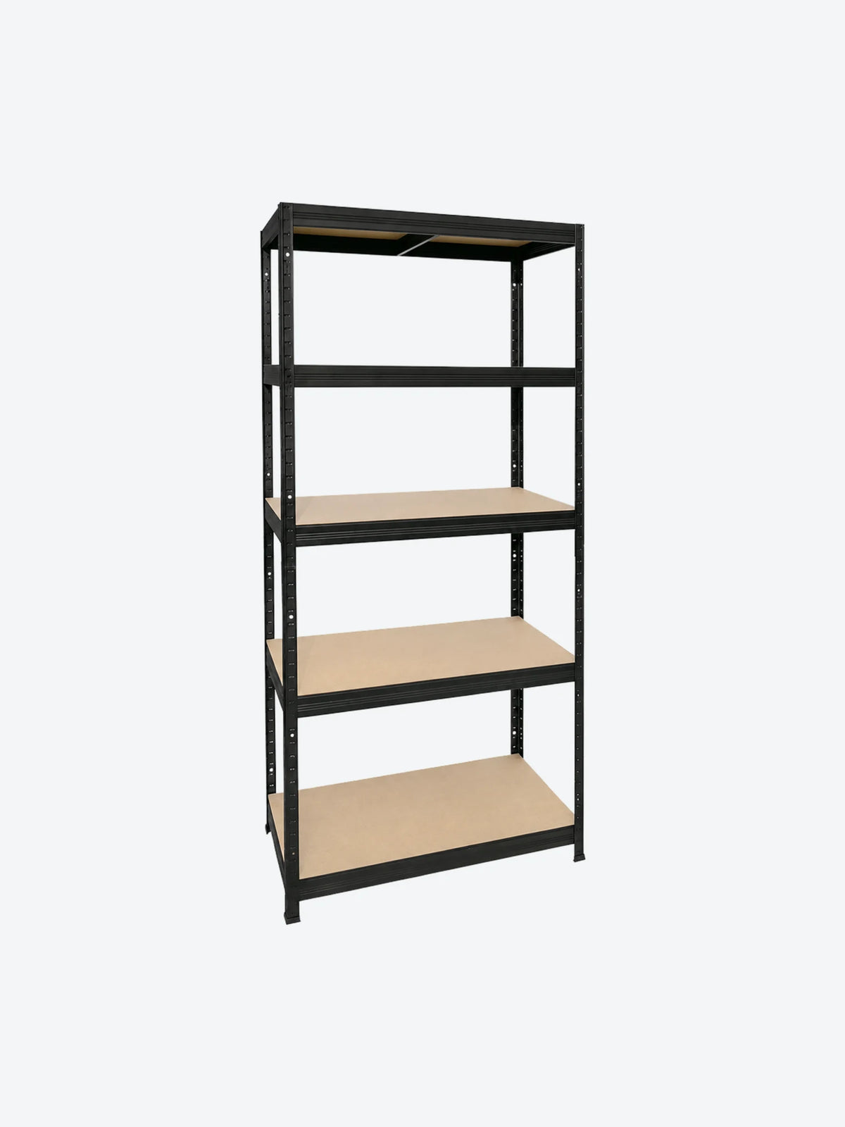ESTANTE ACERO USO PESADO 5 NIVELES 75 X 30 X 174 CM 75 KG PO-1