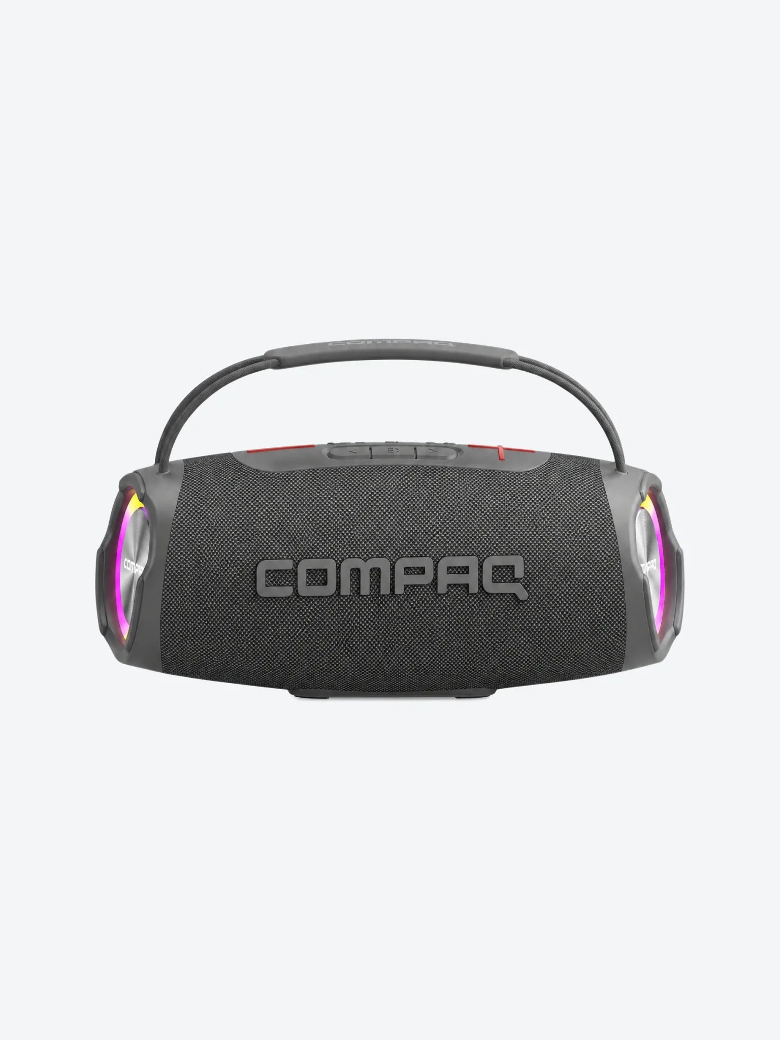 Bocina Portatil Compaq CMQ35 de 35W con Bluetooth y USB-C Color Gris