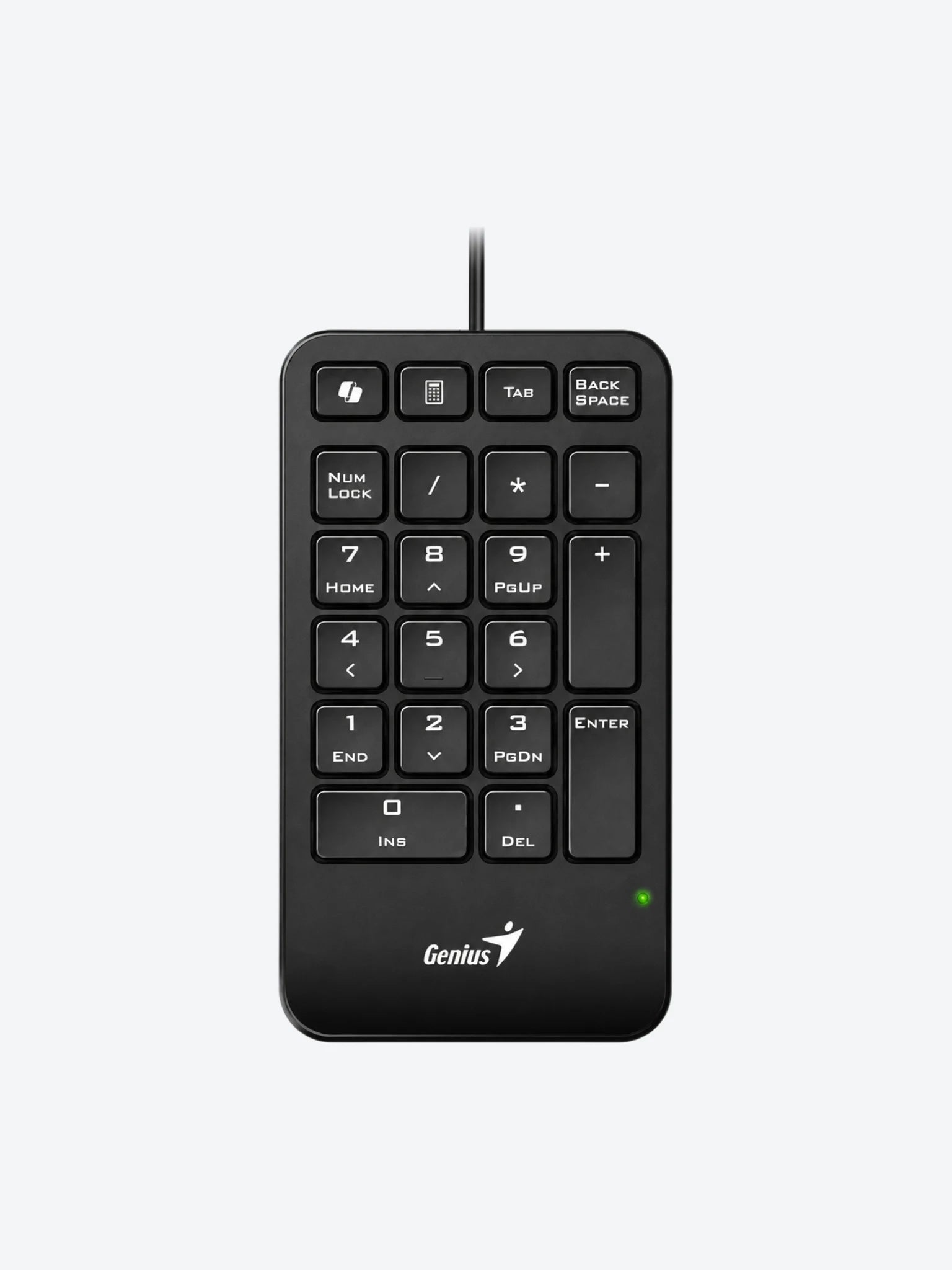 TECLADO GENIUS NUMPAD 125 MEMBRANA ALAMBRICO USB-C 31300019401