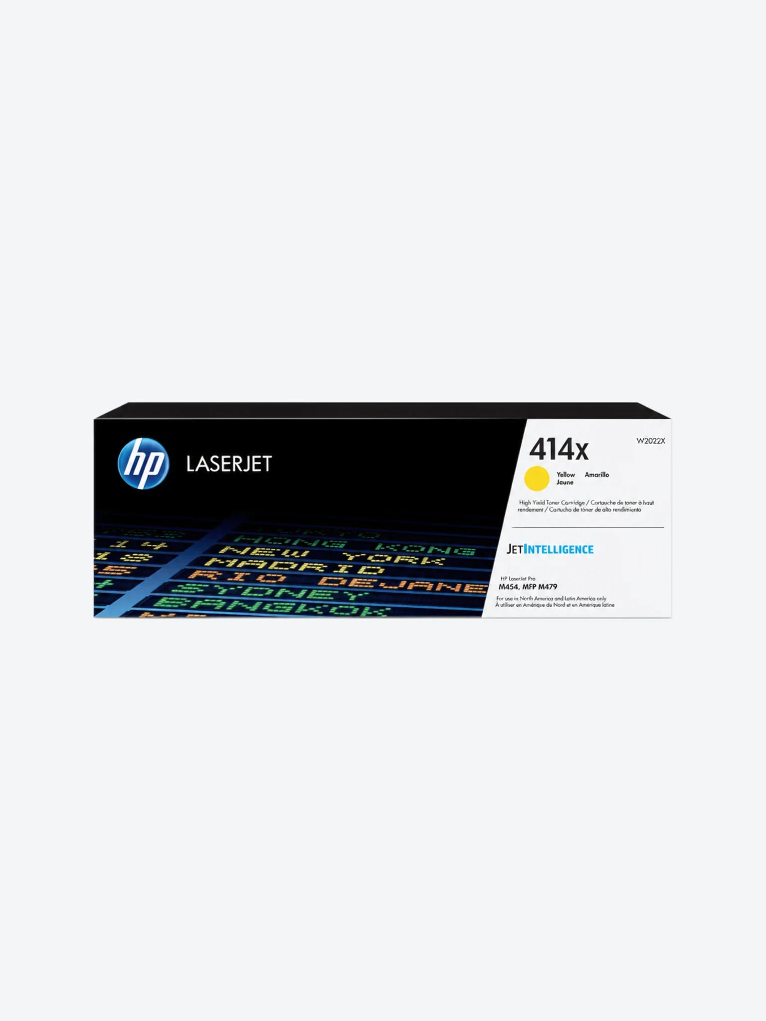HP 414X Yellow LaserJet Toner Cartridge-1