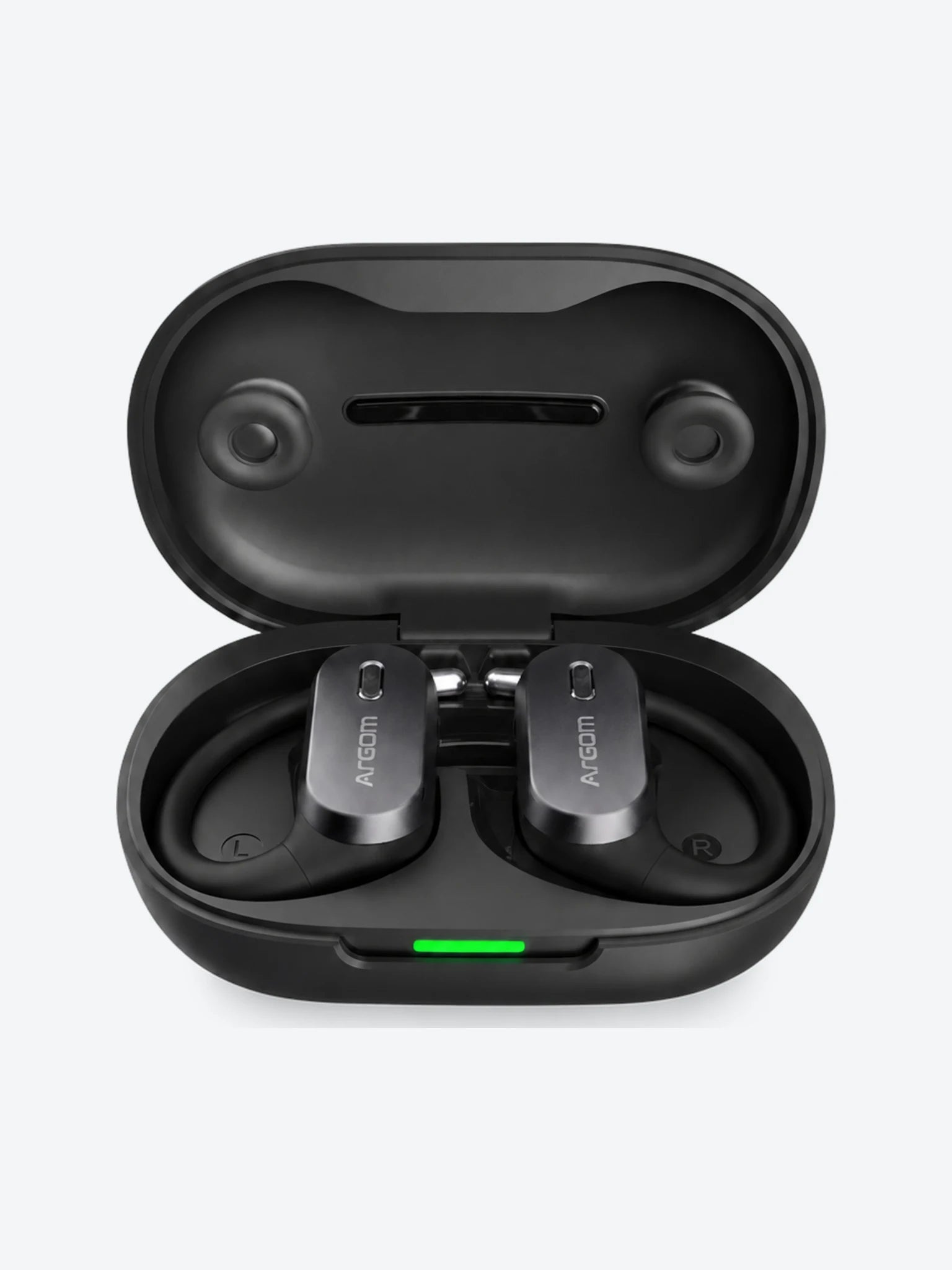 ARGOM SKEIPODS E90 - AUDIFONOS CON IA ENC, DISEÑO OPEN-EAR COLOR NEGRO-1