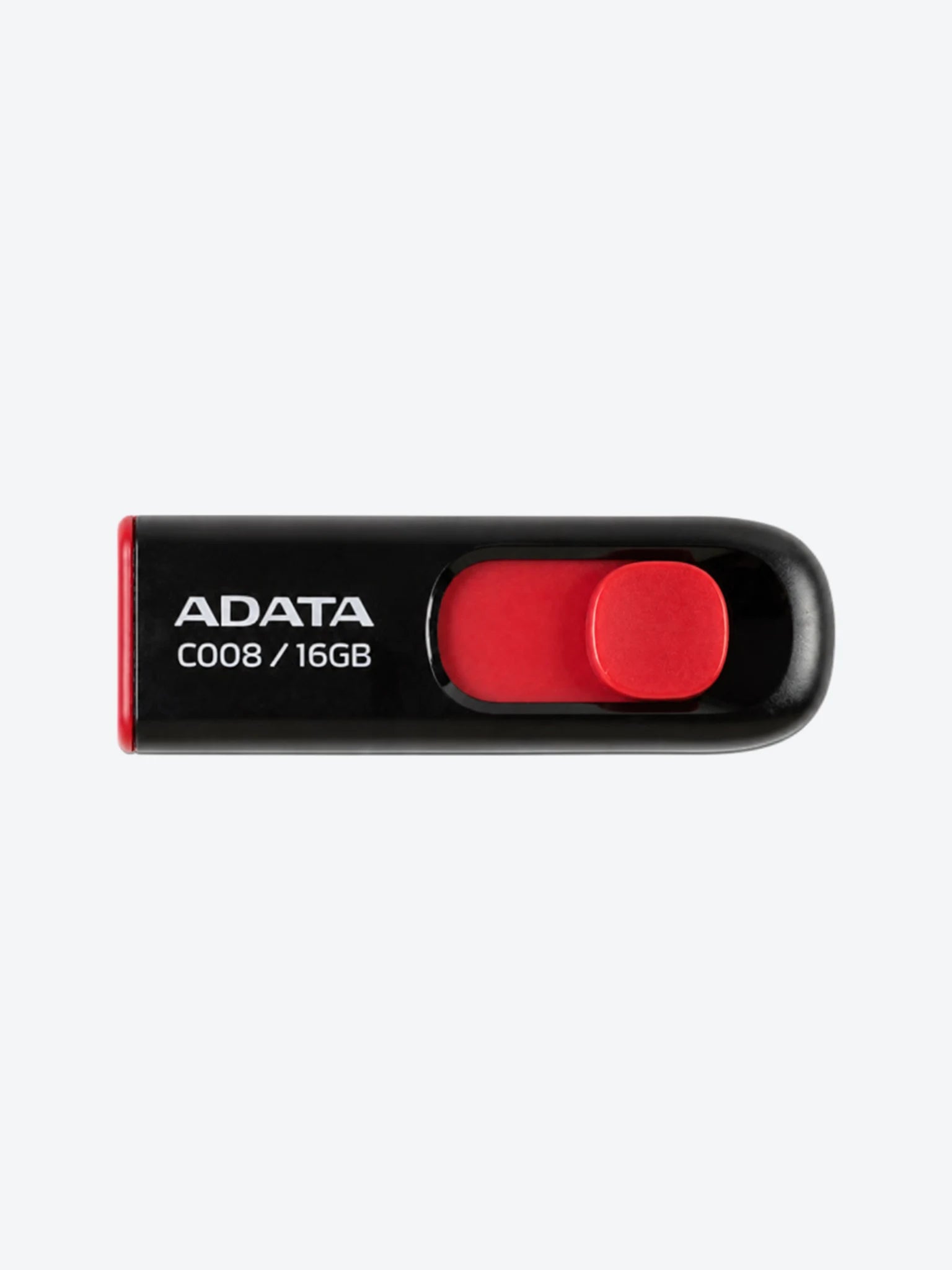Memoria USB ADATA 16GB Ac008-16G-Rkd 2.0 Negro Rojo