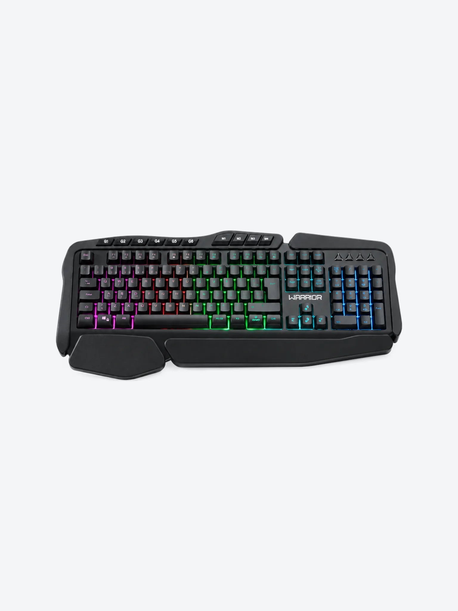 WARRIOR CLANCY TECLADO GAMER RGB MACROS
