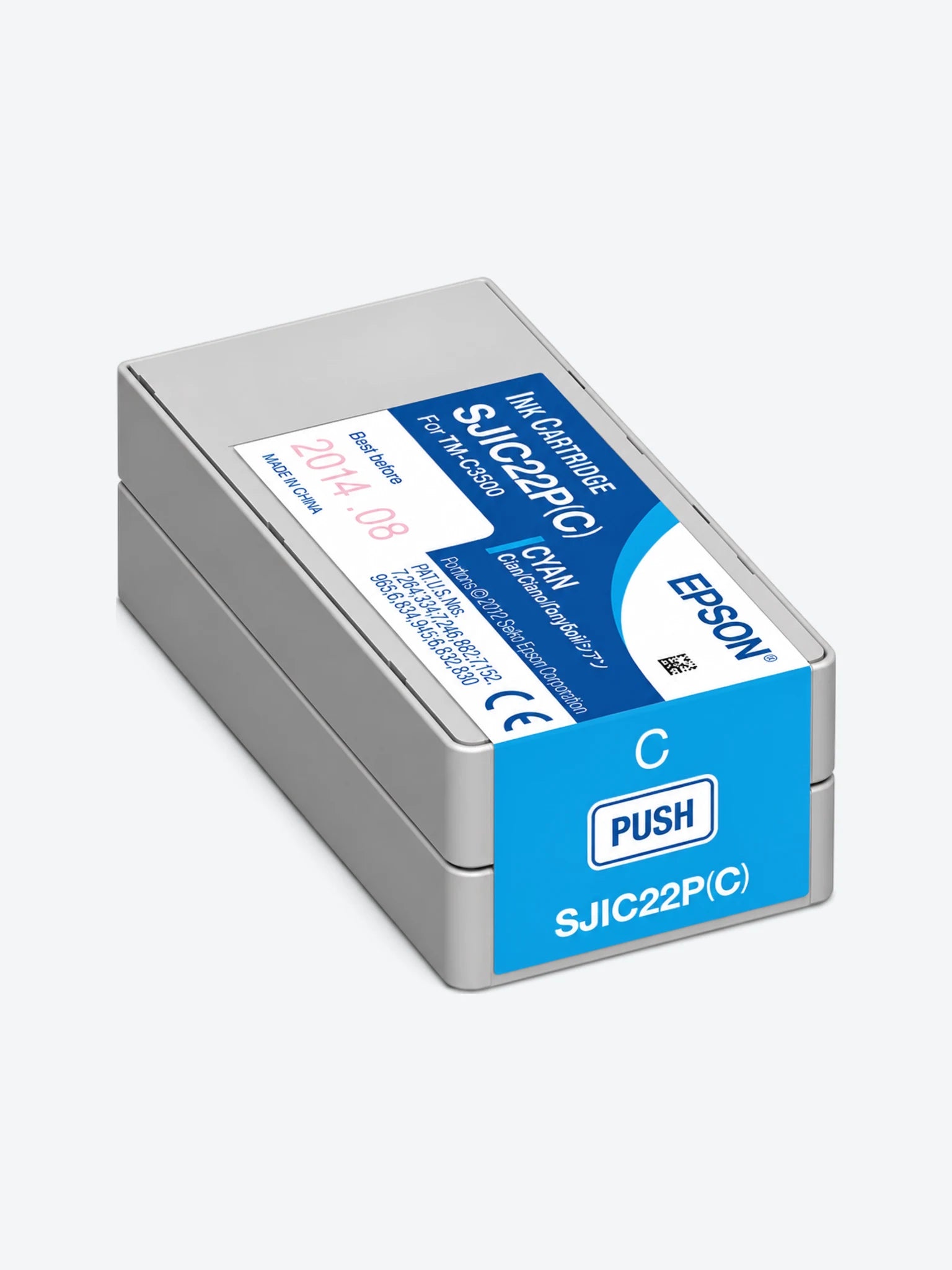 SJIC22P Cyan ink cartridge for C3500-1