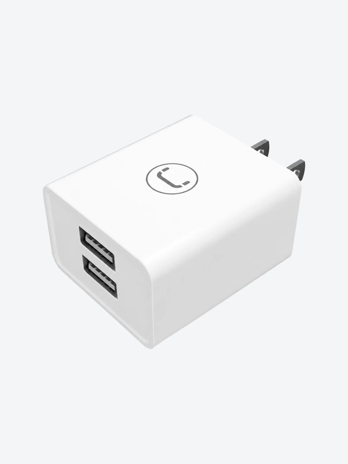 Cargador de Pared Unno Tekno PW5060WT Dual USB-A 2.1A Blanco