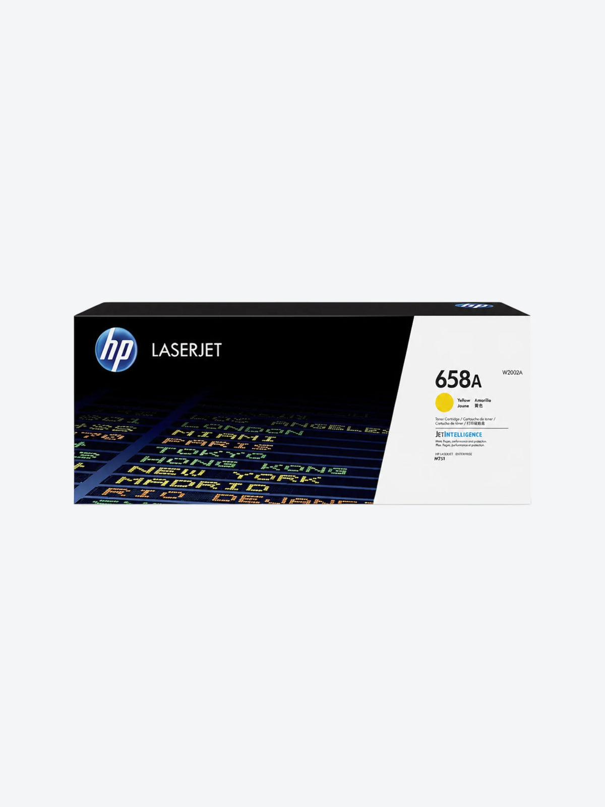 HP 658A - Amarillo - original - LaserJet - cartucho de tóner (W2002A) - para Color LaserJet Enterprise M751dn, M751n-1