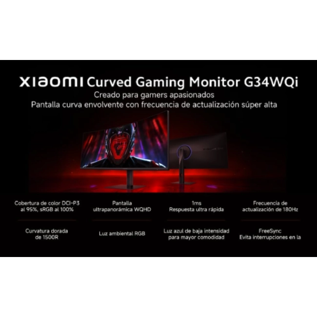 Monitor Xiaomi A27i 27in 1920x1080 P27FBA-RAGL HDMI 100Hz-5