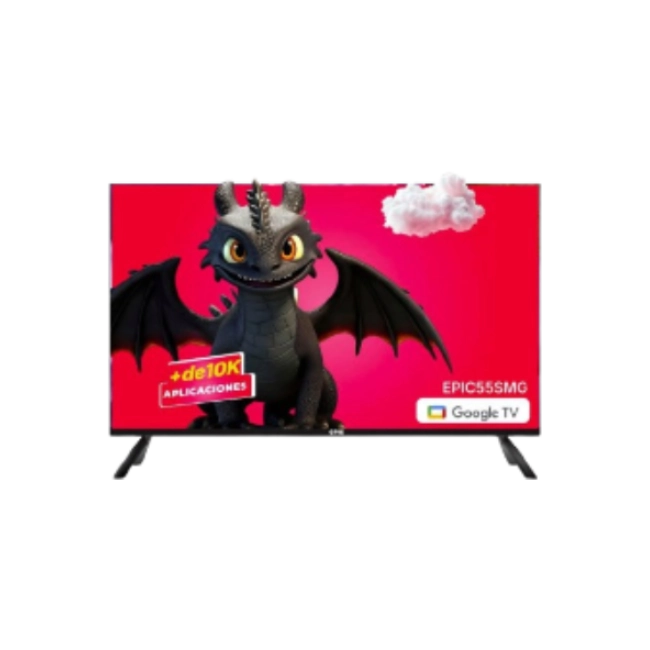 Televisor Epic EPIC55SMG Smart TV 55" 4K Google TV Chromecast-5