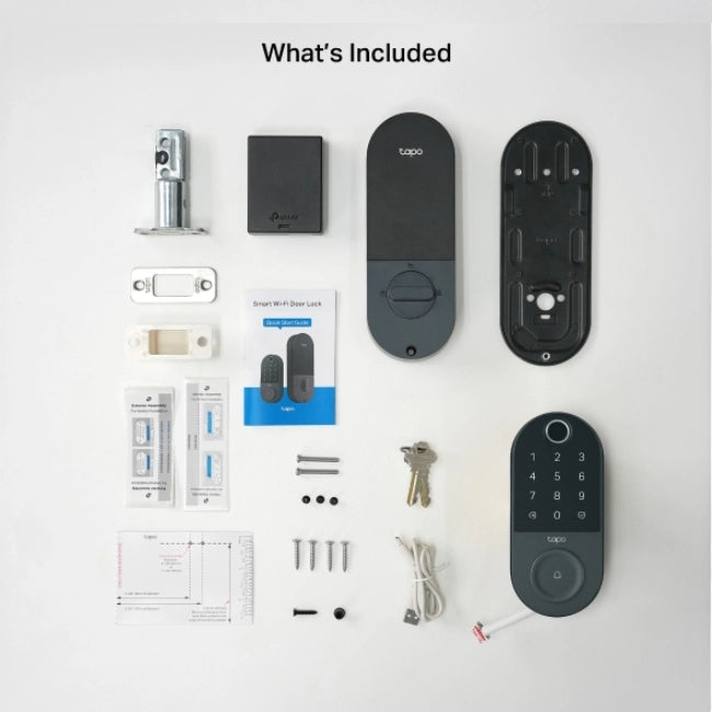 TP-Link - Door Lock - Tapo DL110 Smart Wi-Fi Door Lo-6
