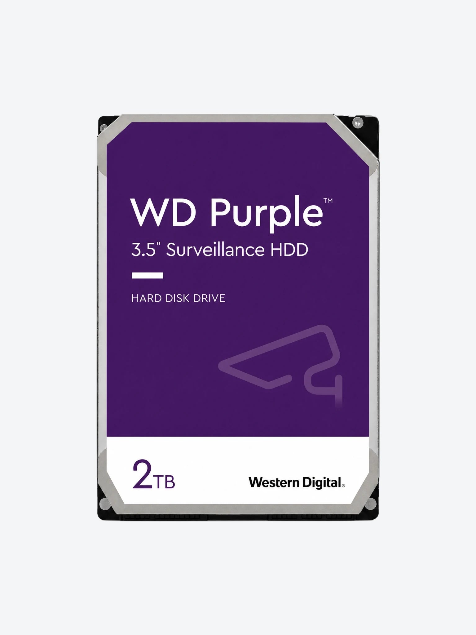 Disco Duro Interno Western Digital WD23PURZ 2TB 3.5 Purple SATA 6Gb/s SC HA520