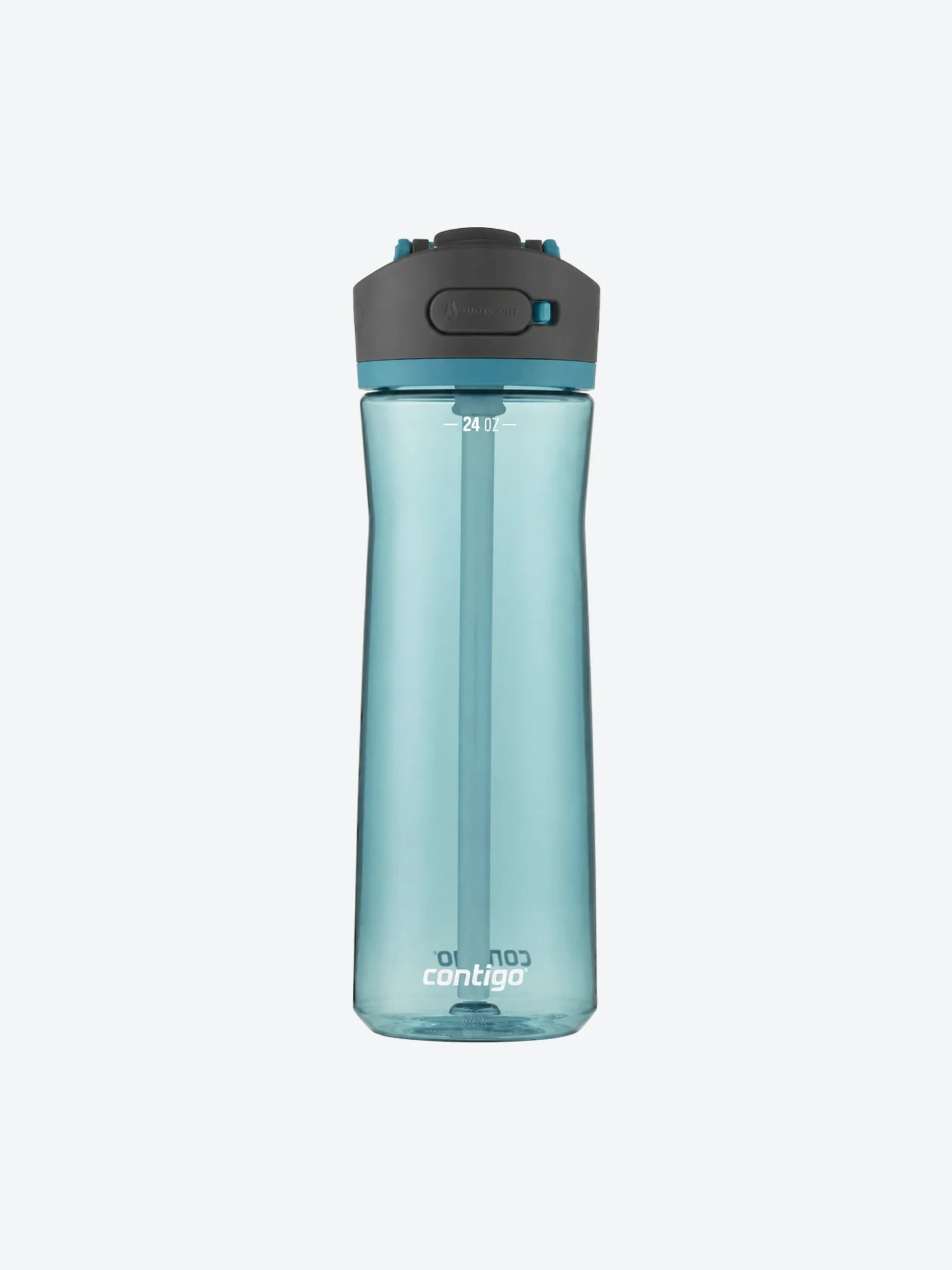 Botella de Agua Ashland 2.0 Plastico - 24 Oz - Celeste transparente-1