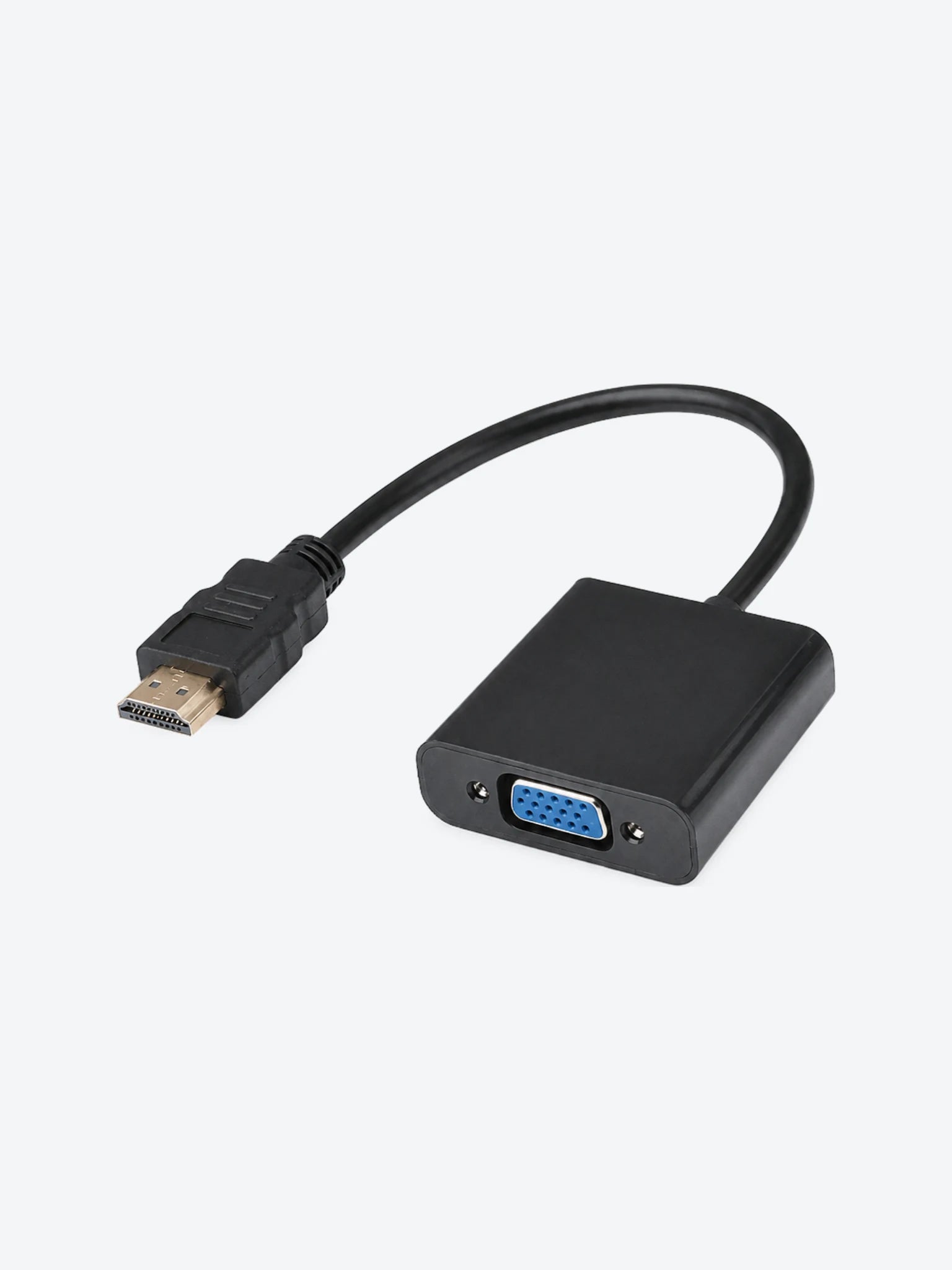 CABLE ADAPTER ARGOM HDMI MALE TO VGA FEMALE 6"/15CM ARG-CB-0055
