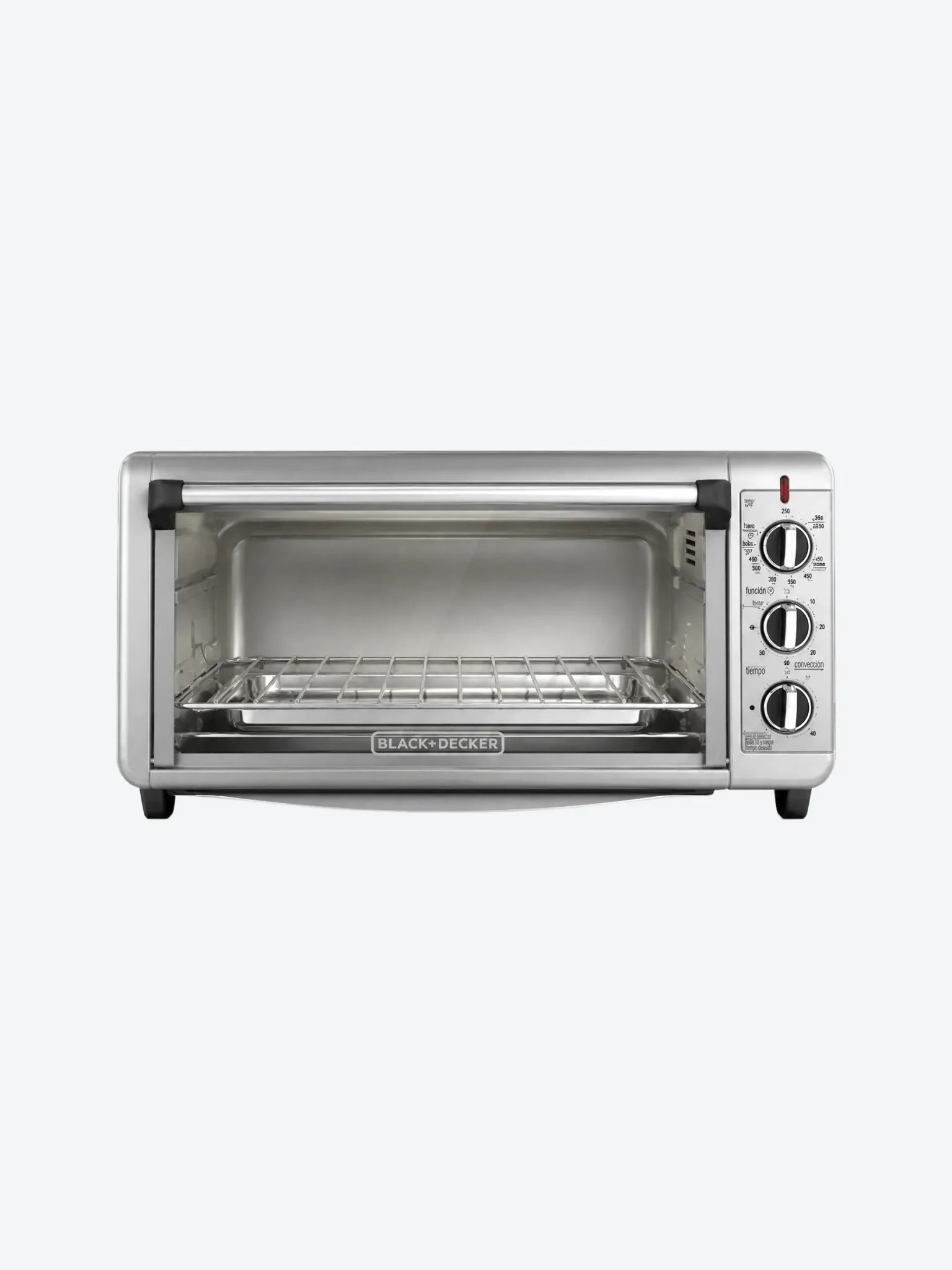 Horno Tostador Black+Decker TO3260XSBD 1500 Watts Capacidad 6 Rebanadas Sistema de Conveccion