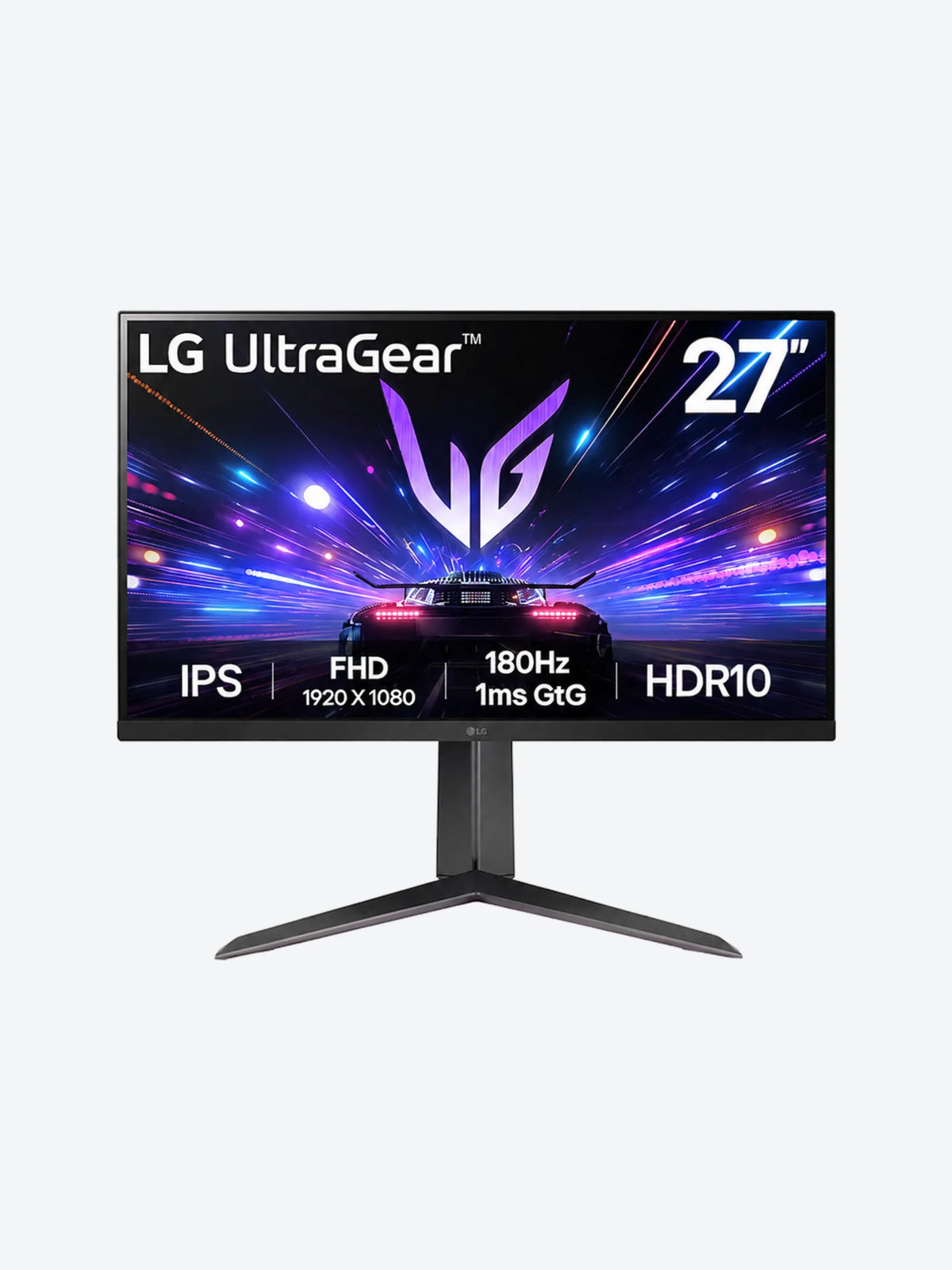 MONITOR 27'' GAMING LG ULTRAGEAR FHD IPS 1920 x1080 180Hz 1MS NEGRO 27GS65F-B-1