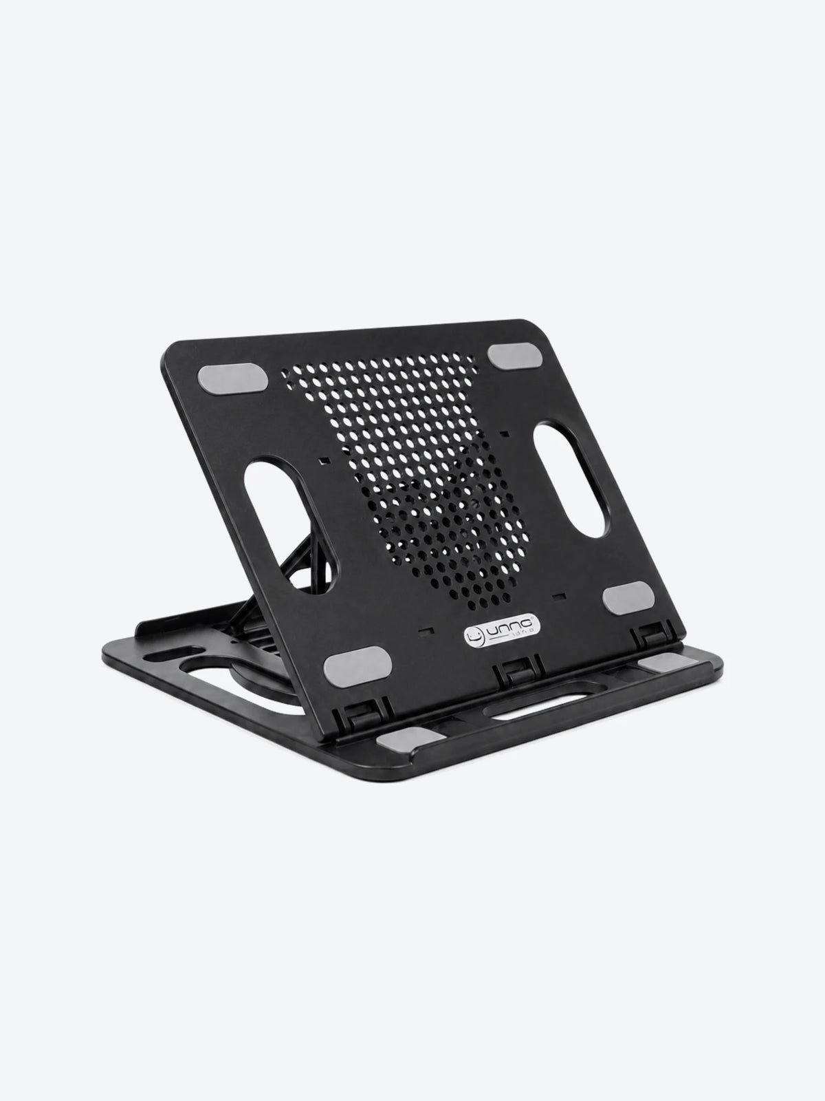 Base para Notebook Unno Tekno NC6115BK 17" con 8 Niveles de Inclinacin + Soporte para el Celular