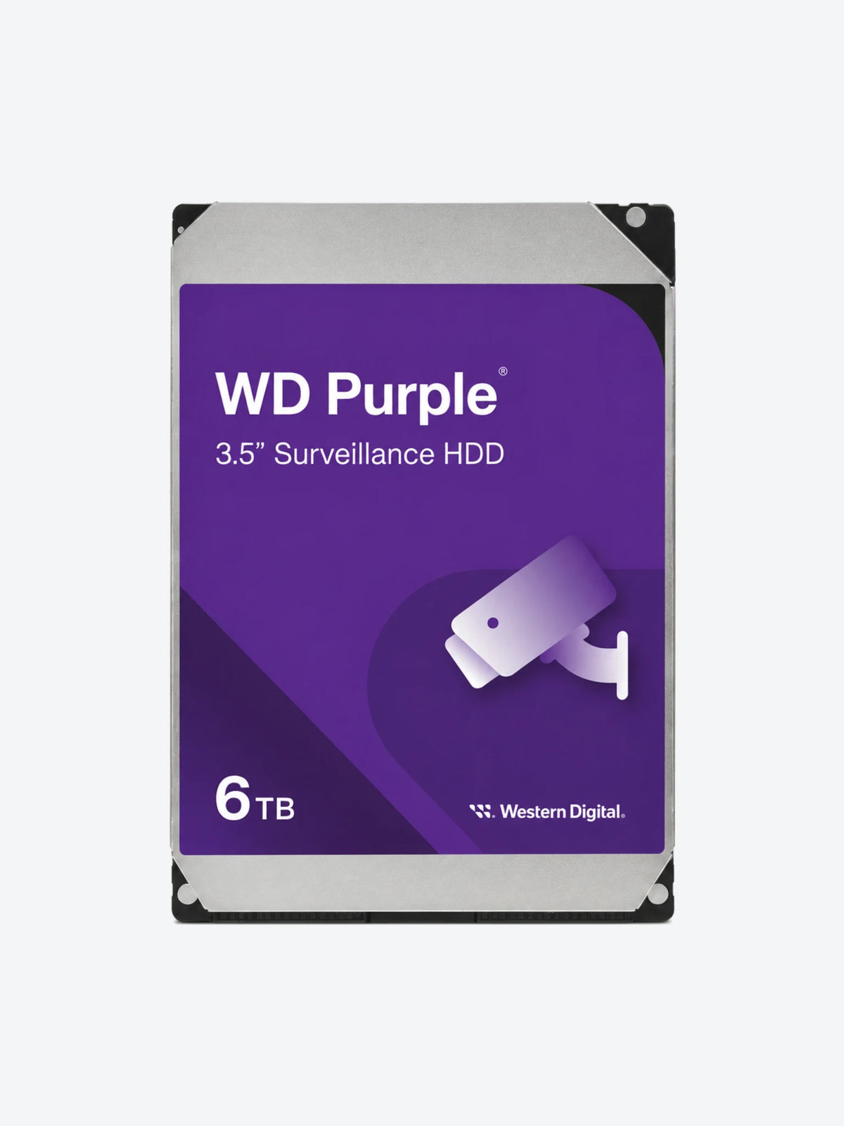 WD Purple WD64PURZ - Disco duro - 6 TB - vigilancia - interno - 3.5" - SATA 6Gb/s - 5400 rpm - búfer: 256 MB-1